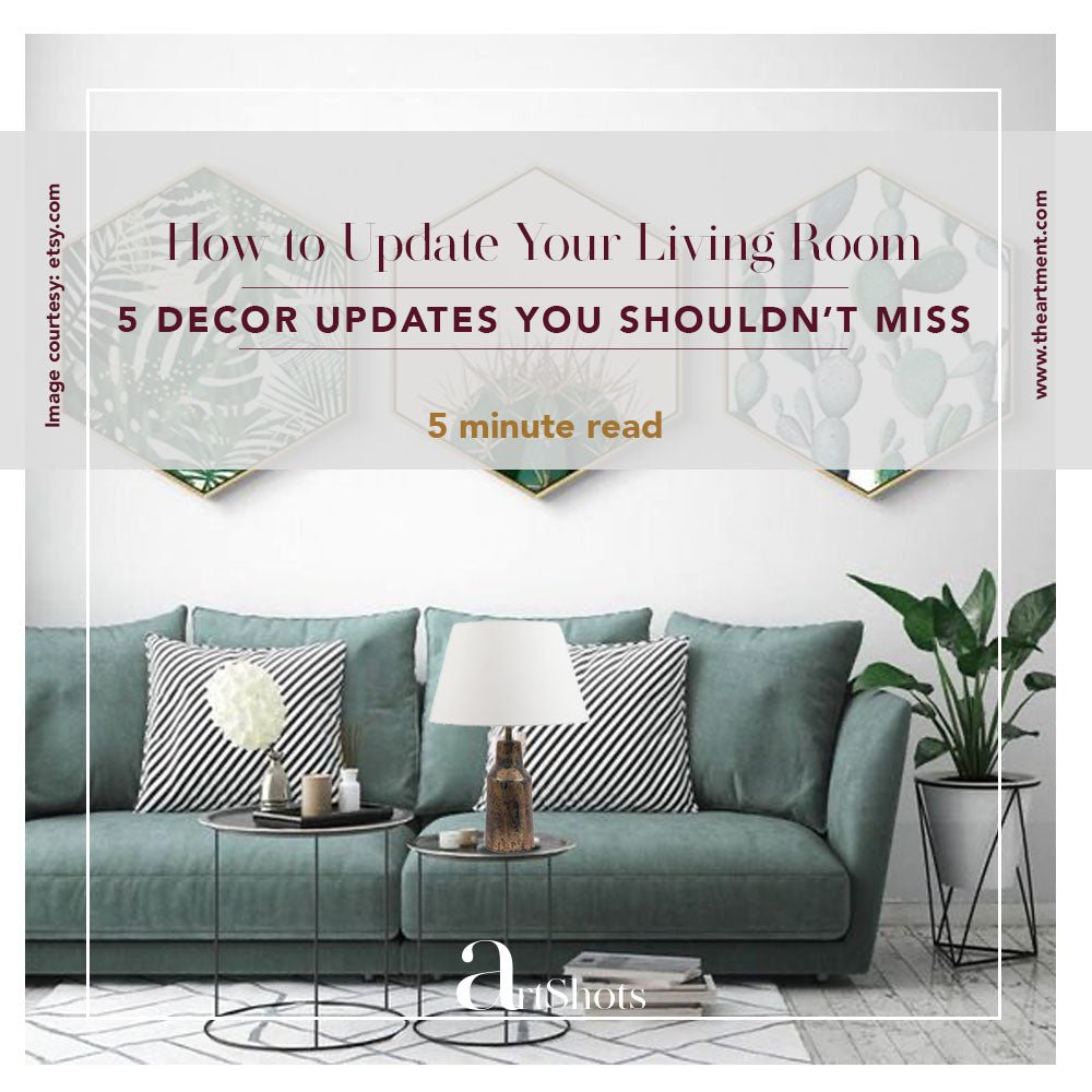 5 Easy Ways to Upgrade Your Living Room in an Inexpensive Way! - The Artment