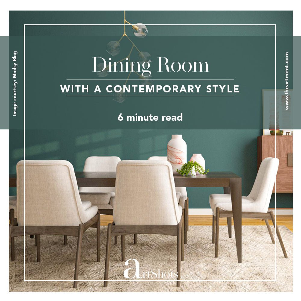 5 Ways to Get the Ideal Contemporary Dining Room - The Artment