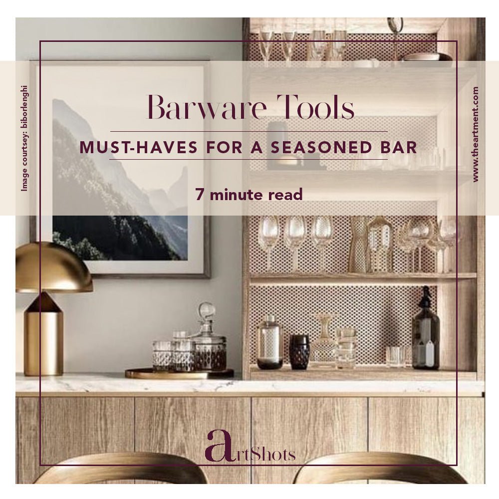 7 Bar Essentials: Bar Tools & Equipment for Home Bar - The Artment