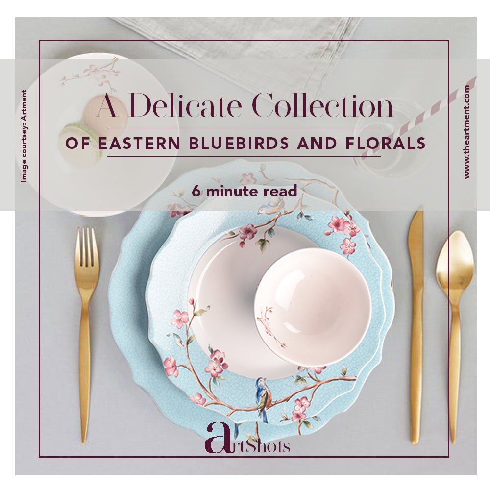 From the Dinner Set Essentials Guide: The Azure Ixora Collection - The Artment