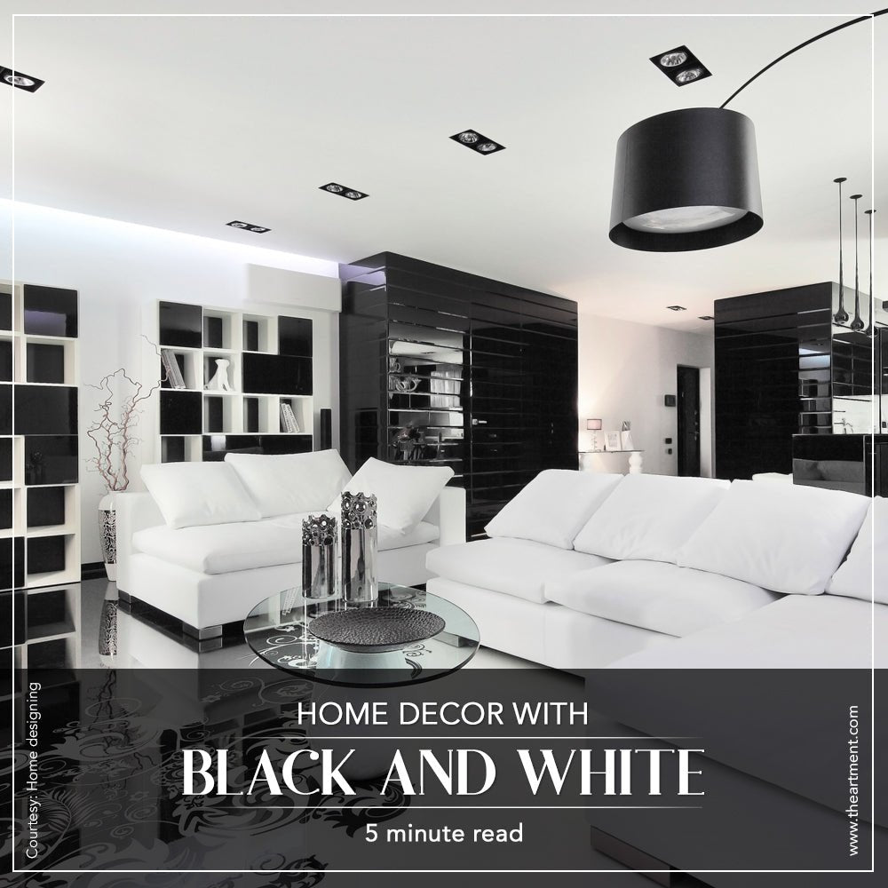 The Magic of Mixing Black and White in Decor - The Artment