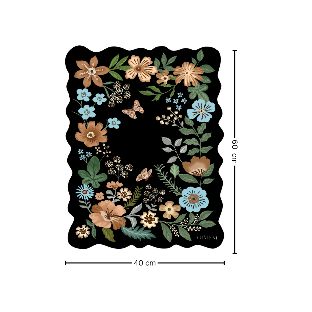 Paradise Bloom Diatomaceous Earth Bath Mat