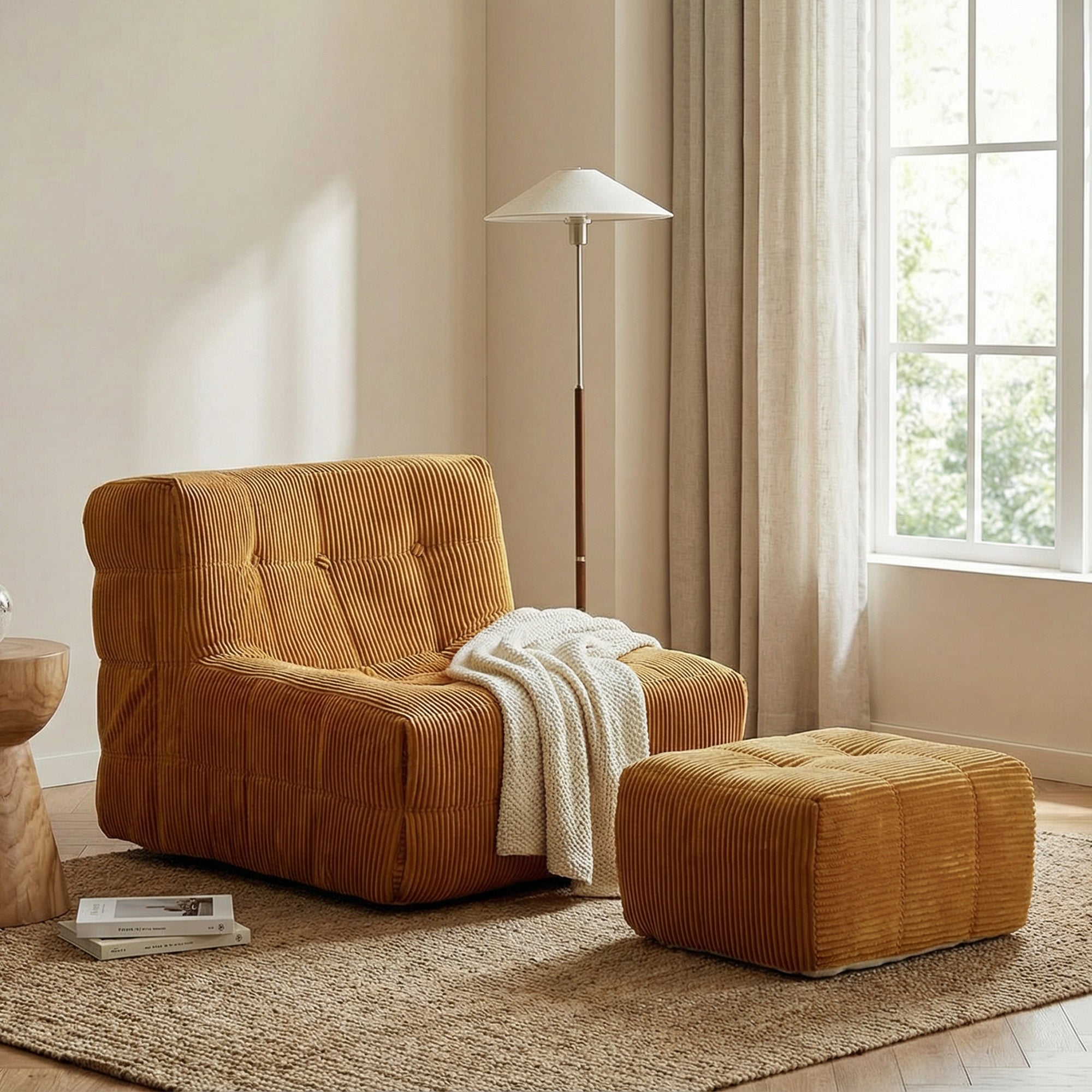 Corduroy Cloud Sofa Seat
