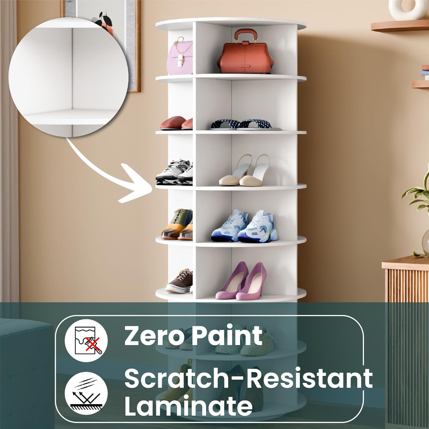 TierTwist- Rotating Organizer