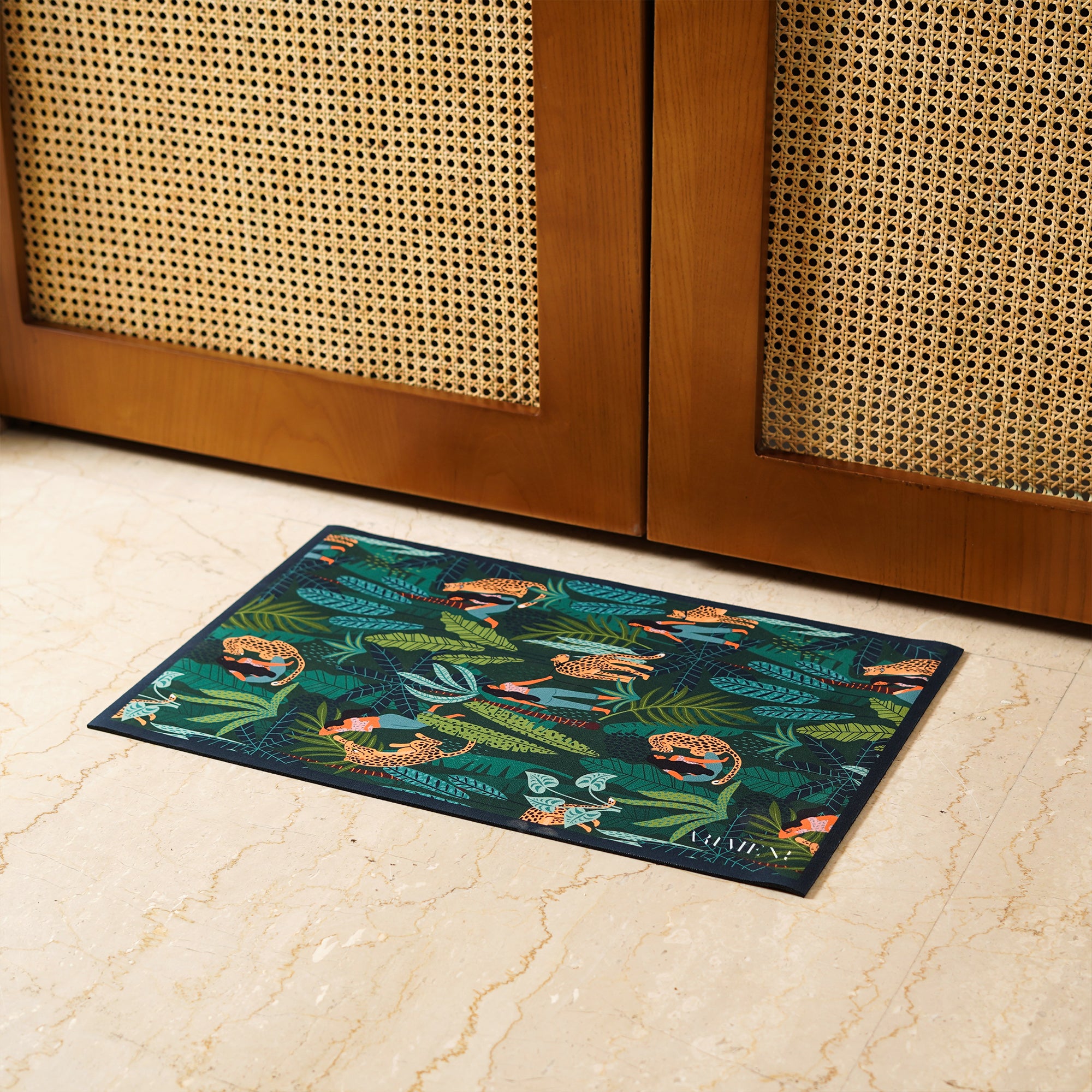 Paradise Bloom Diatomaceous Earth Bath Mat
