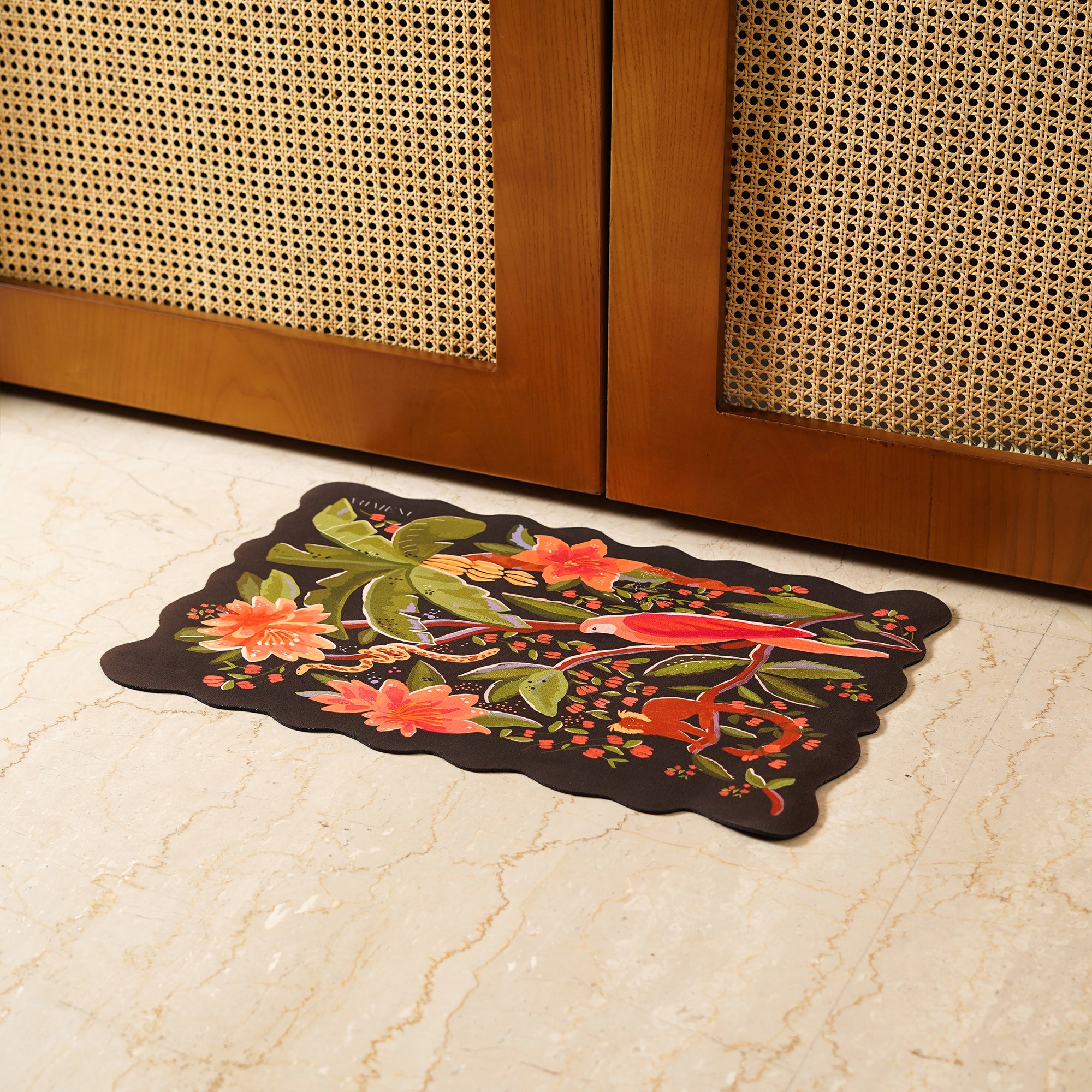 Paradise Bloom Diatomaceous Earth Bath Mat