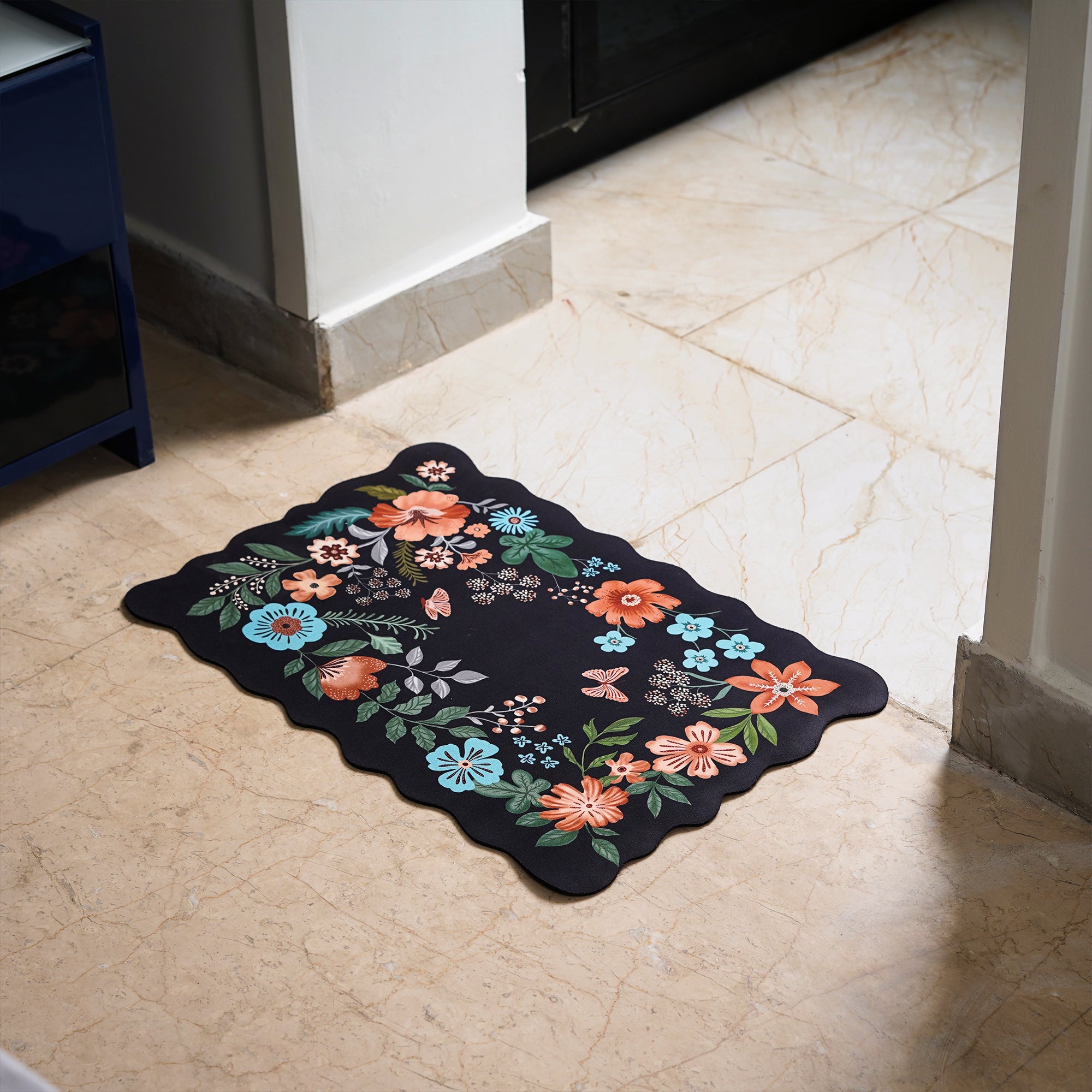Paradise Bloom Diatomaceous Earth Bath Mat