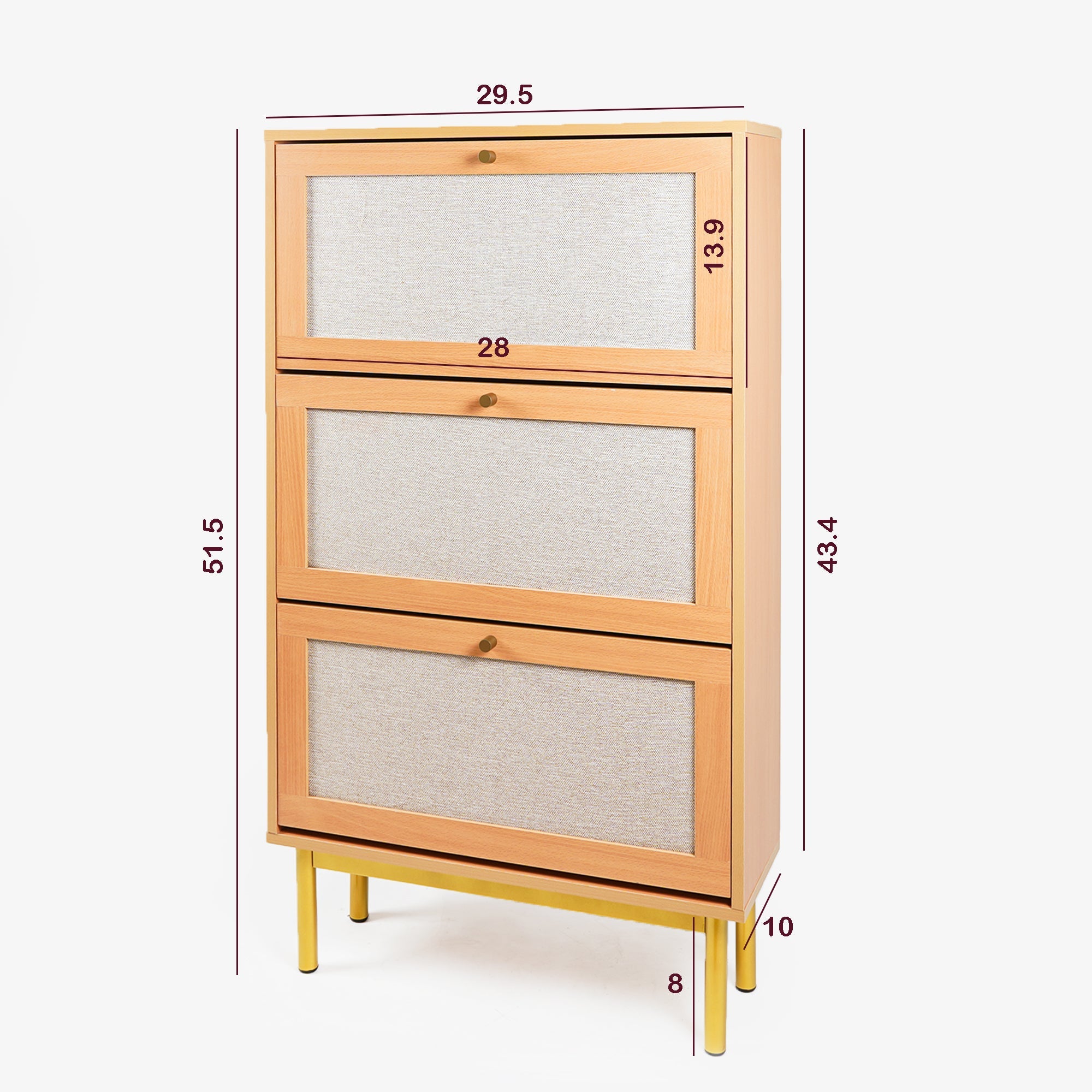 Boho Bliss Shoe Organizer Cabinet - The Artment