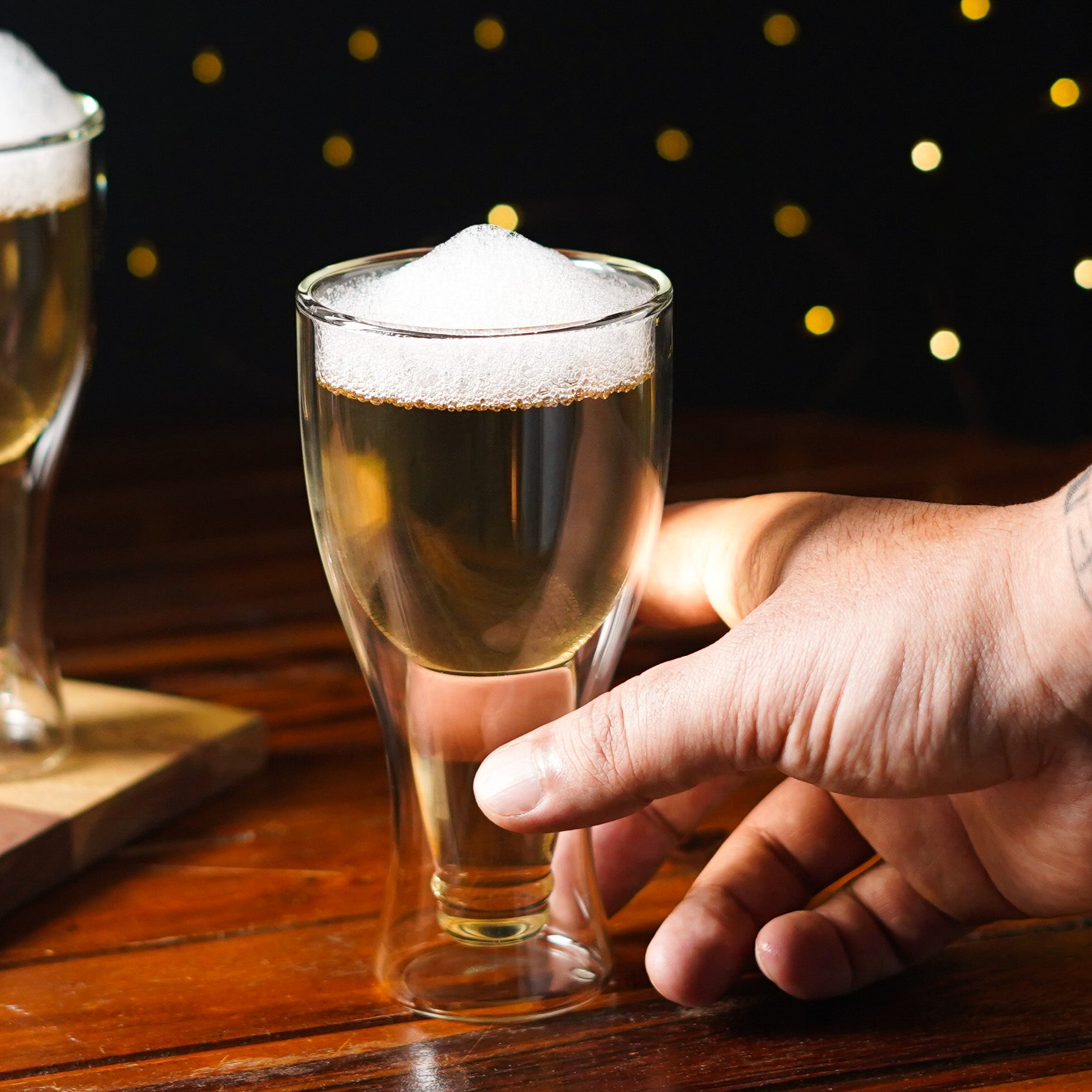 Bottom's Up Beer Glass - The Artment