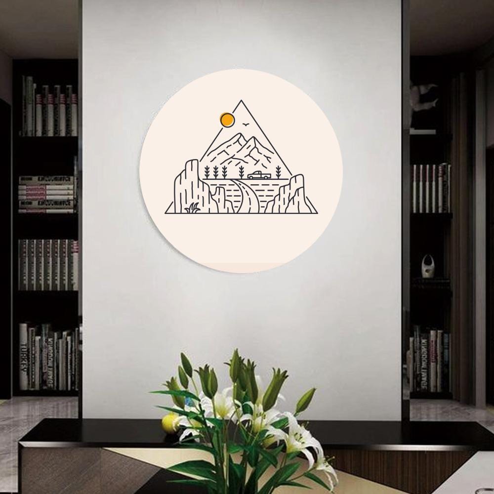 City of Lines Canvas (Matte Finish) - The Artment