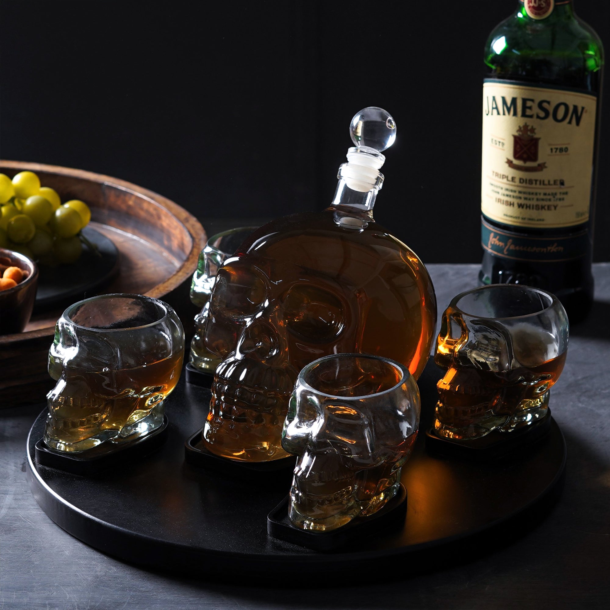 Eclipse Skull Decanter Set - The Artment