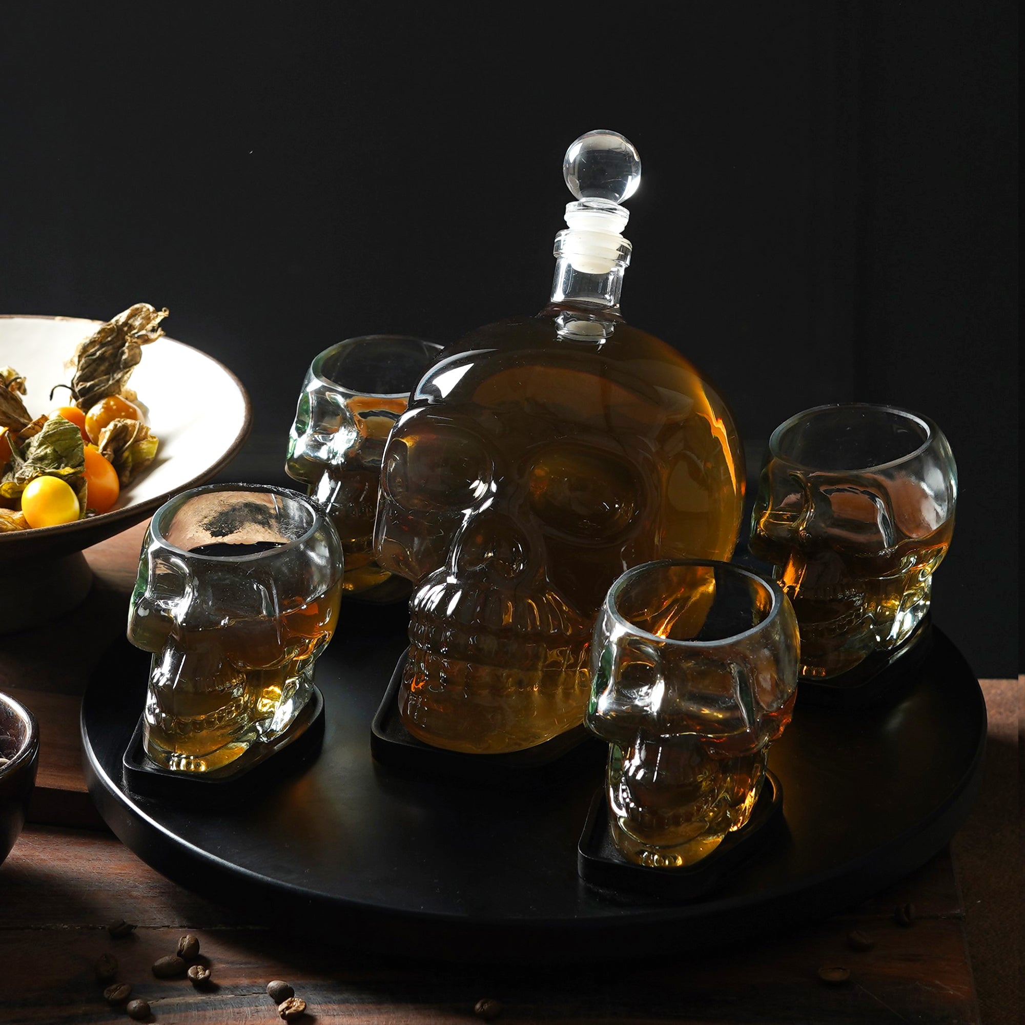 Eclipse Skull Decanter Set - The Artment
