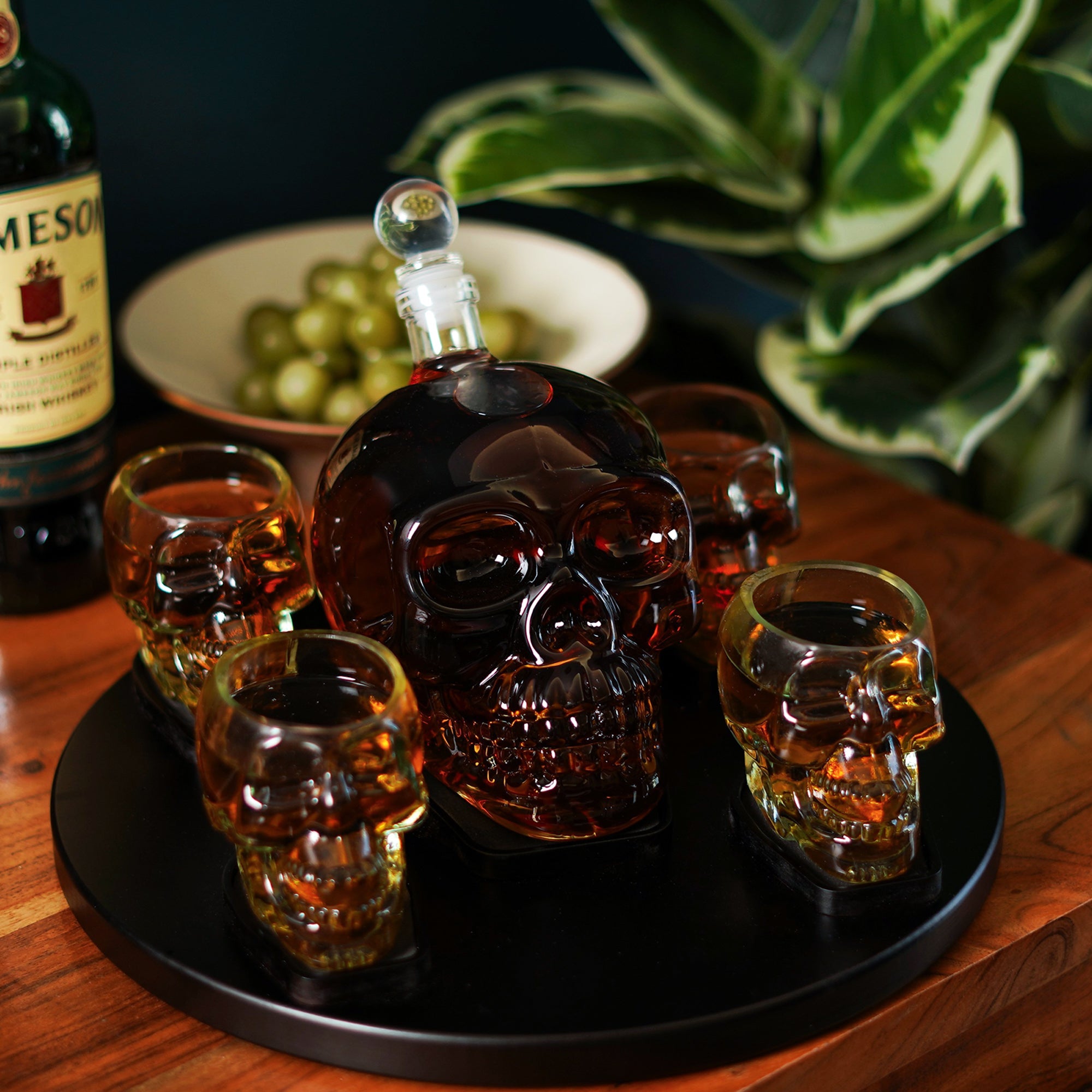 Eclipse Skull Decanter Set - The Artment
