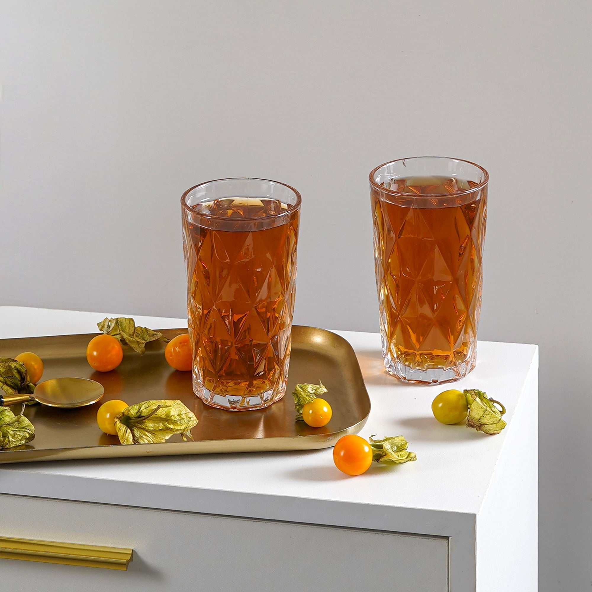 Etch - Tumbler Highball Glasses - The Artment