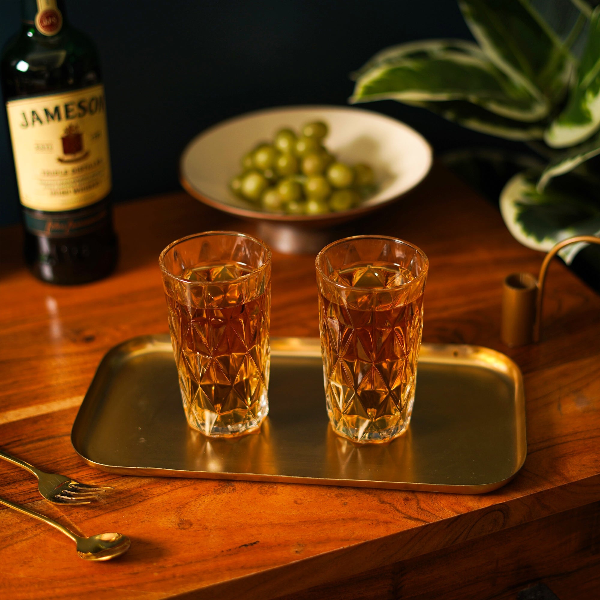 Etch - Tumbler Highball Glasses - The Artment