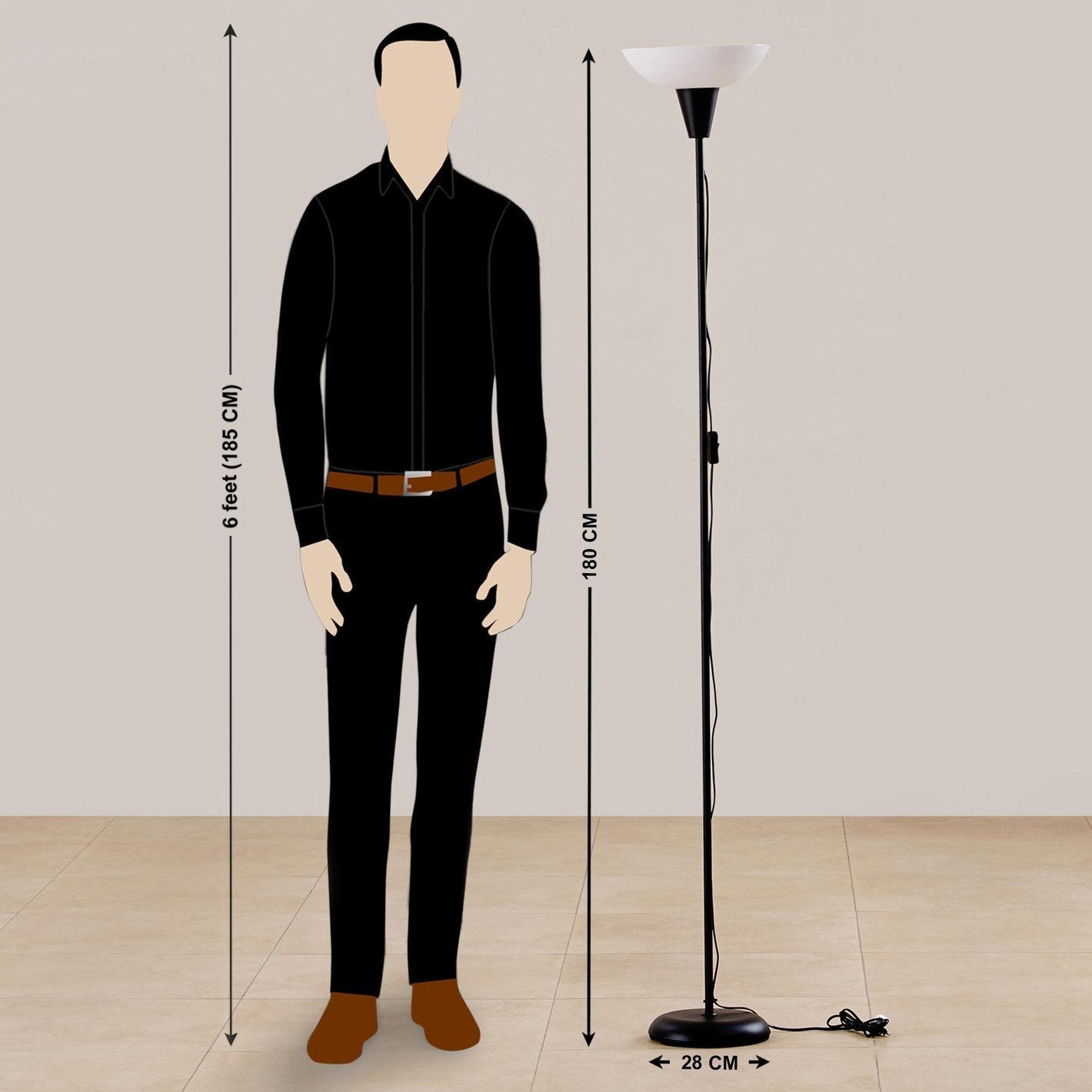Glowis : Artment Uplighter Floor Lamp - The Artment