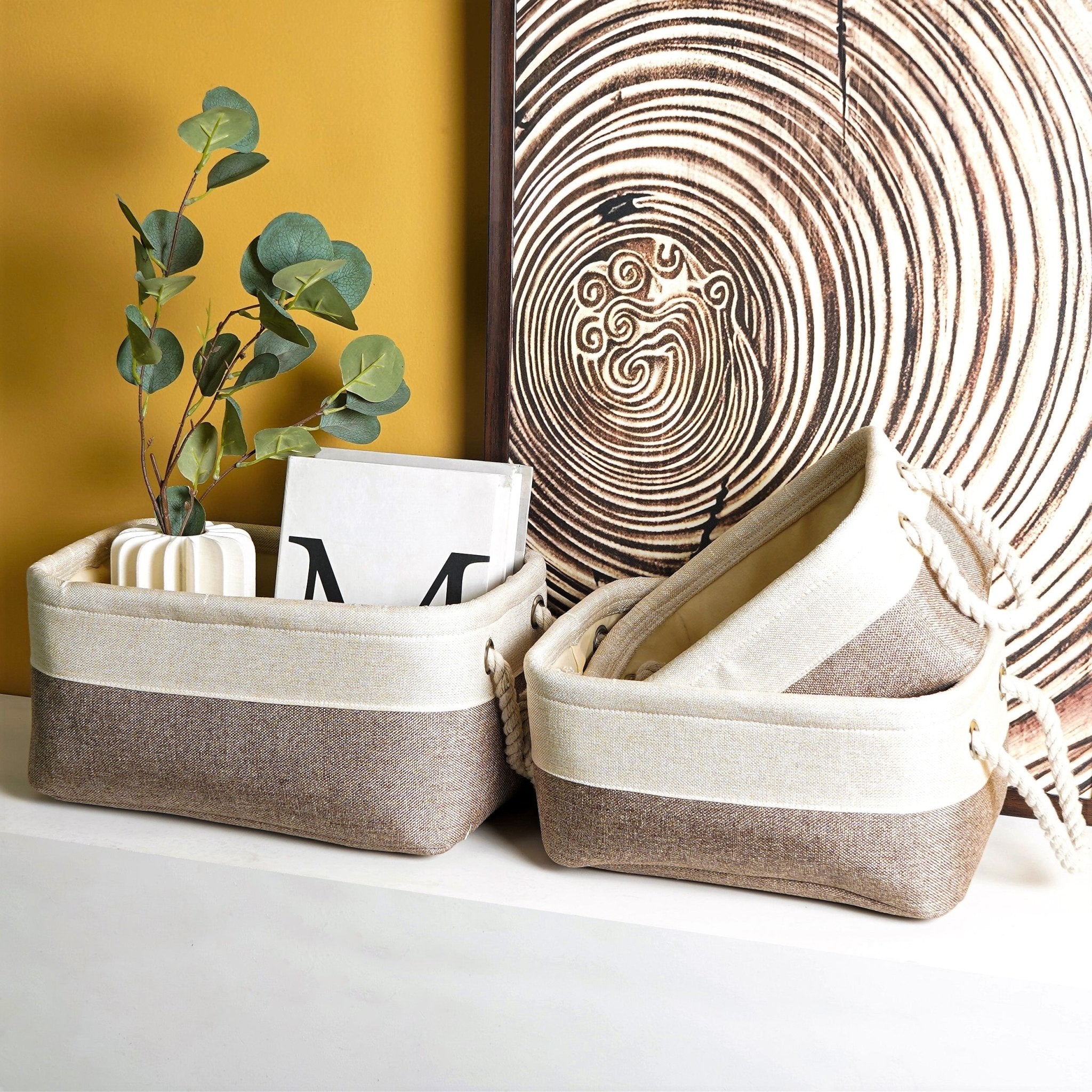HandwovenHaven Storage Basket (Set of 3) - The Artment