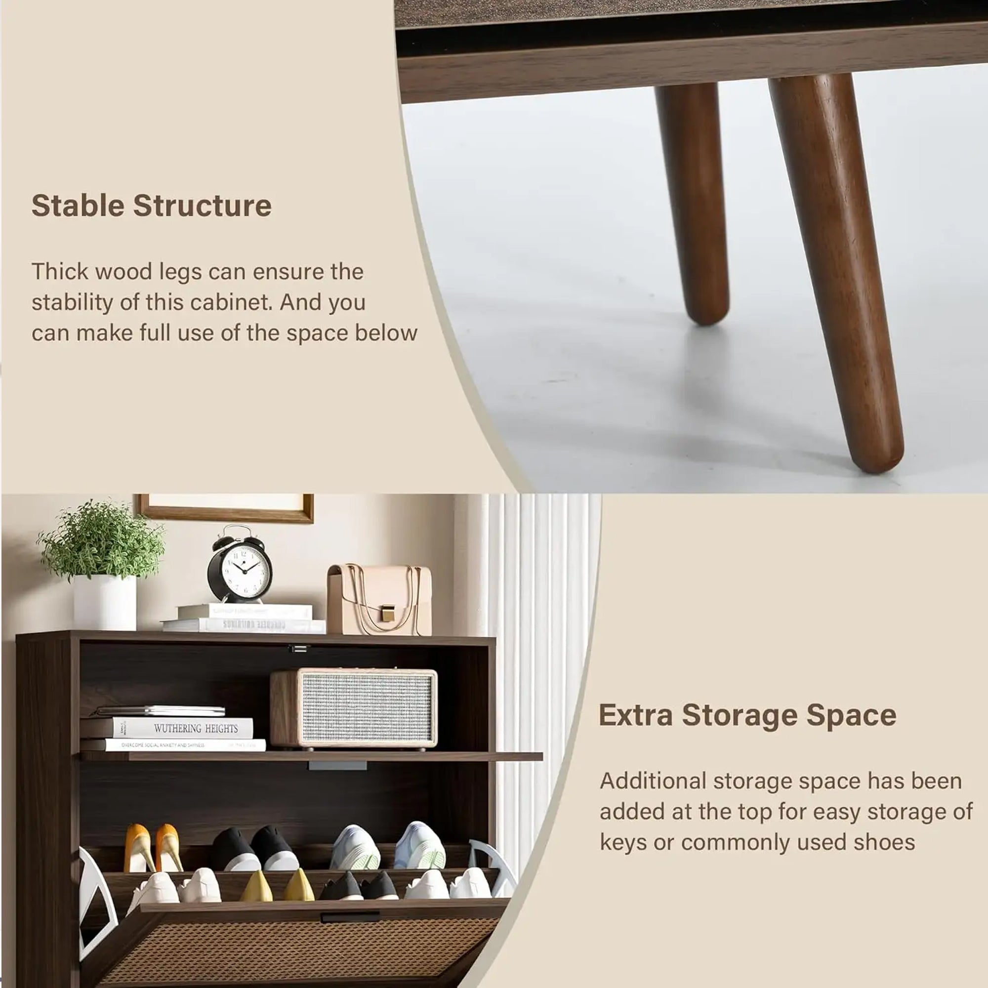 Harbor Shoe Organizer Cabinet - The Artment