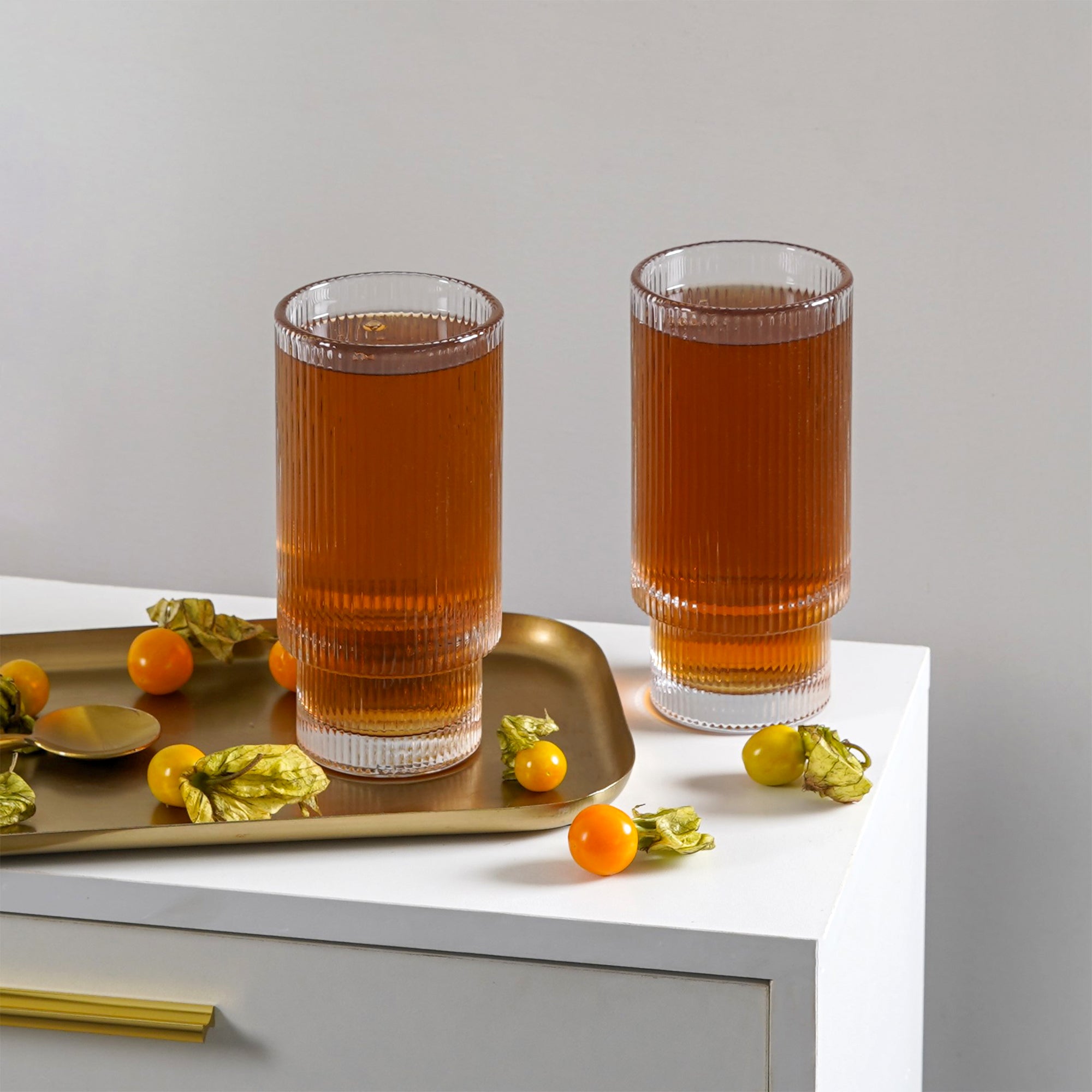 Linea tumbler Highball Glasses - The Artment