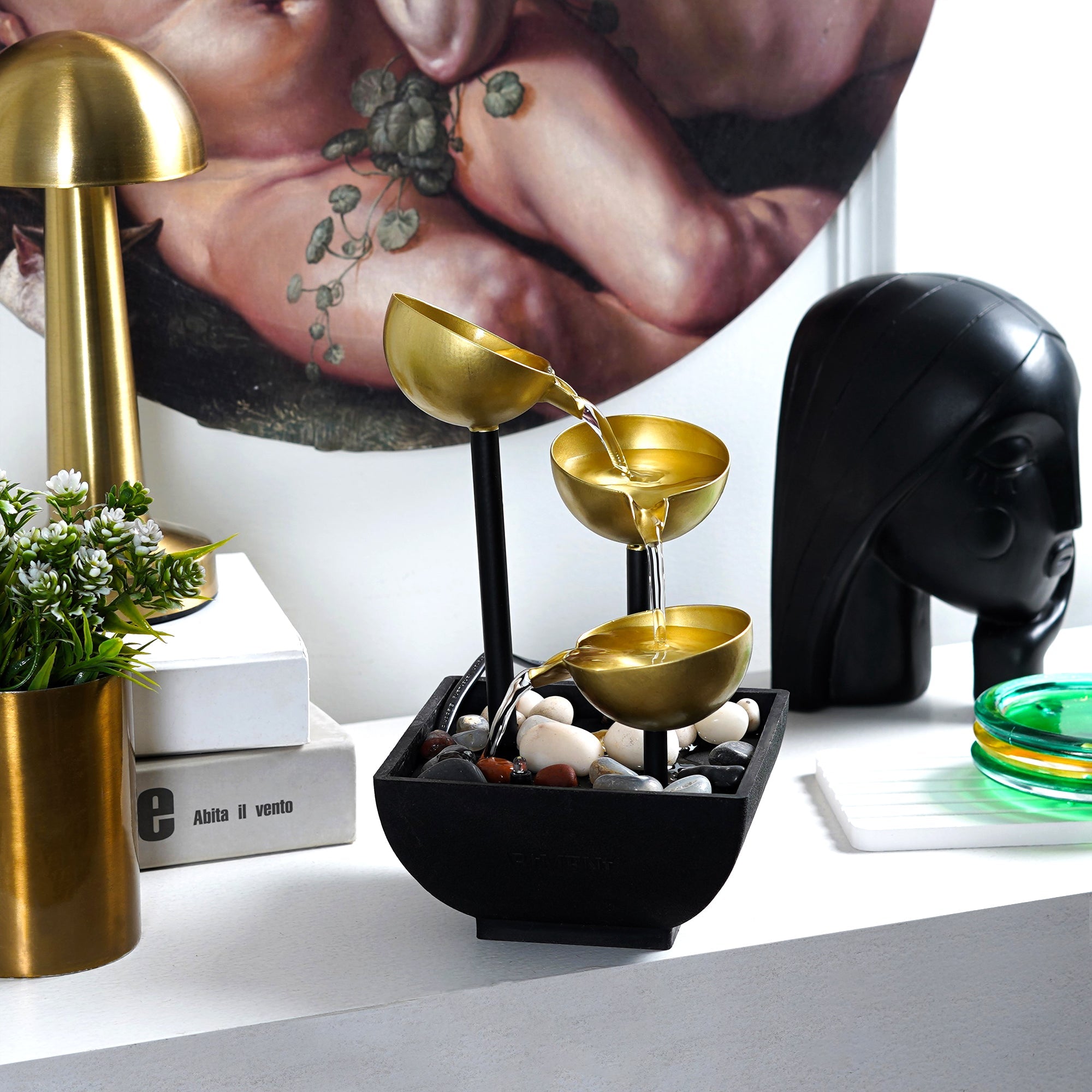 LustreOrb fountain - The Artment