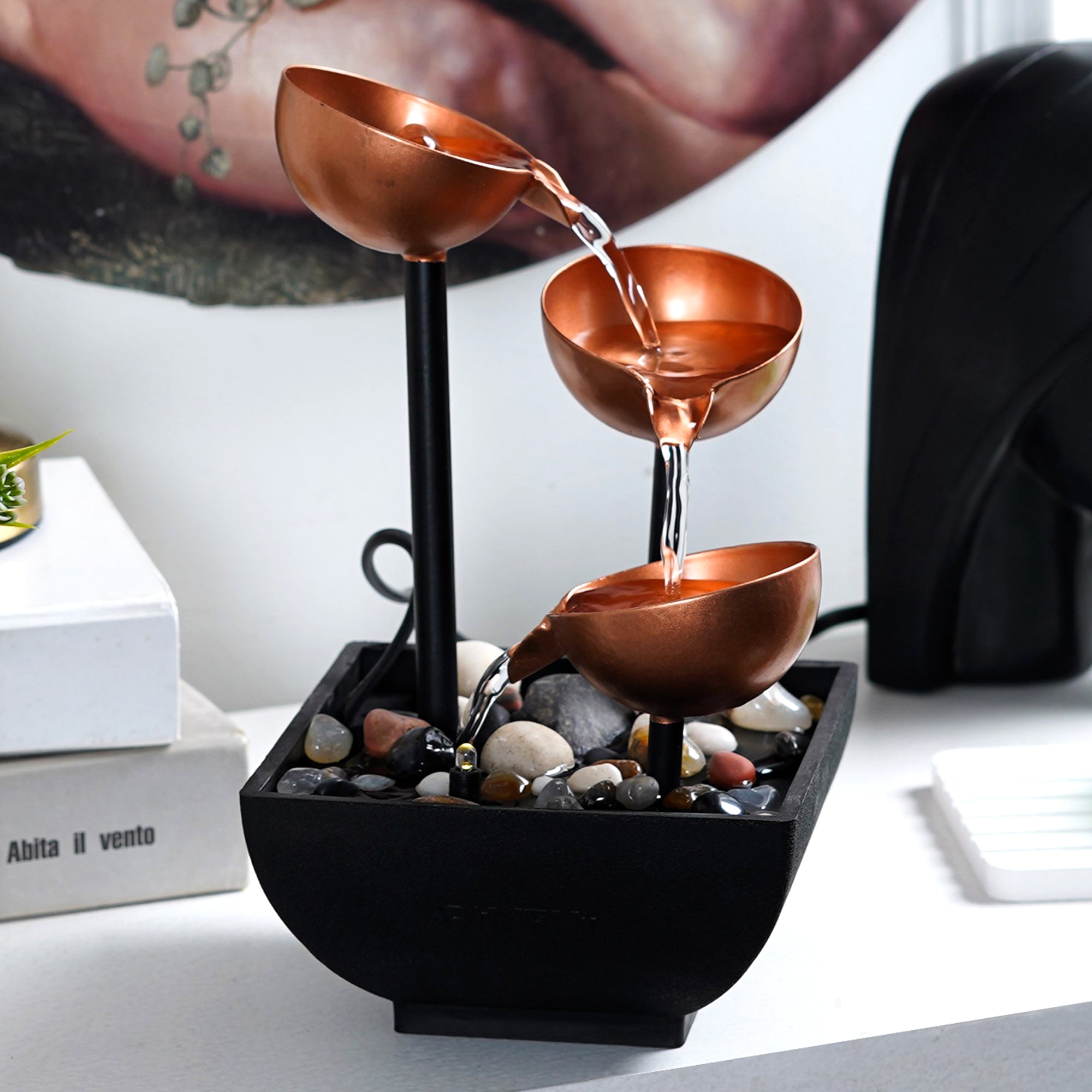 LustreOrb fountain - The Artment