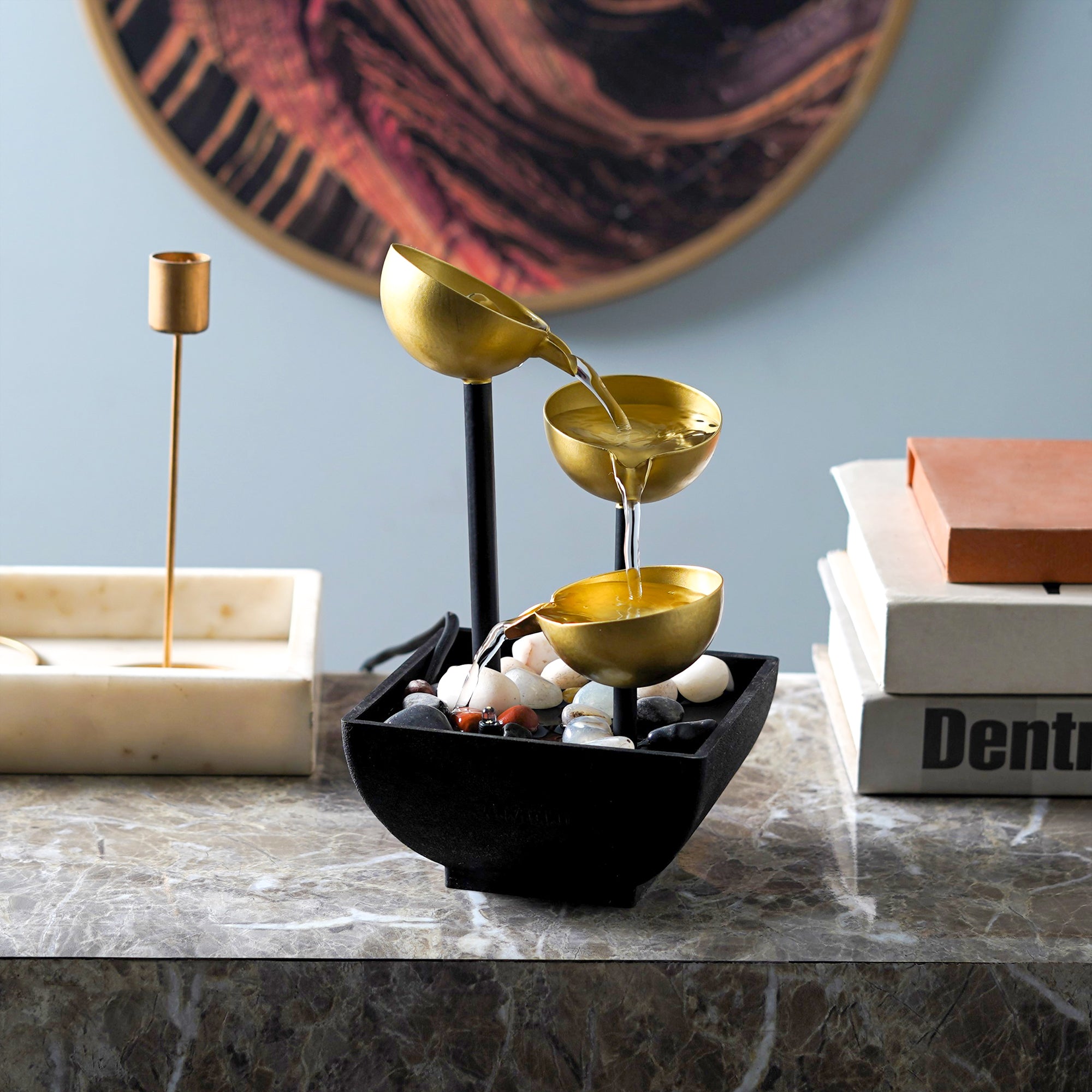 LustreOrb fountain - The Artment