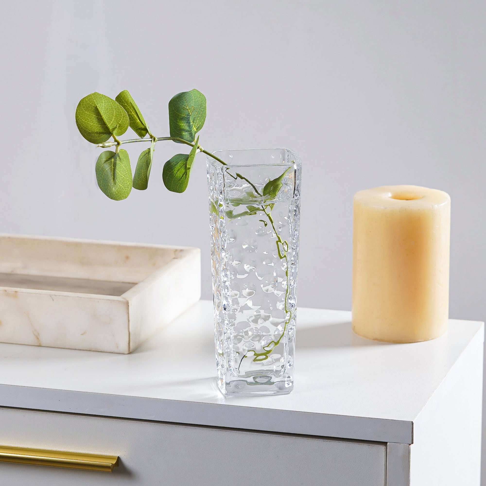 Minimal Frenzy Glass Vase - The Artment
