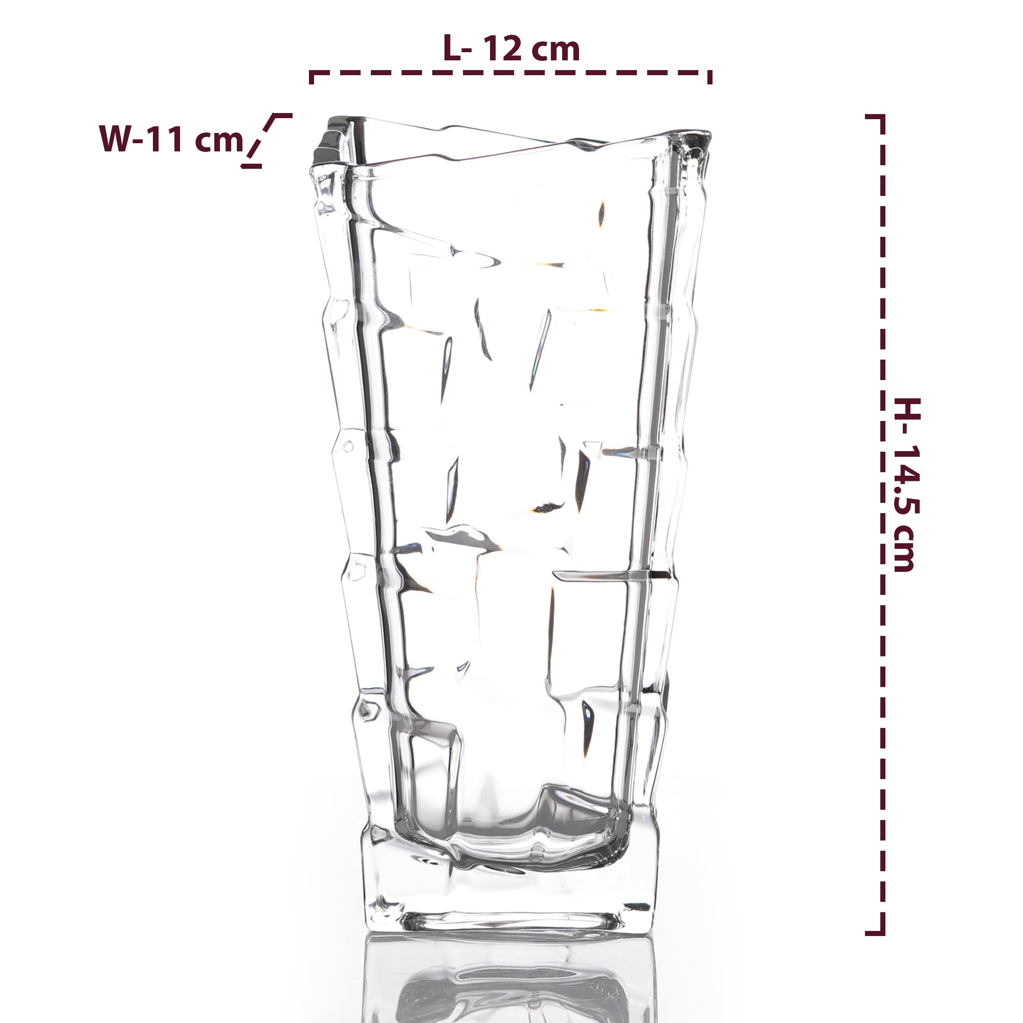 Minimal Frenzy Glass Vase - The Artment