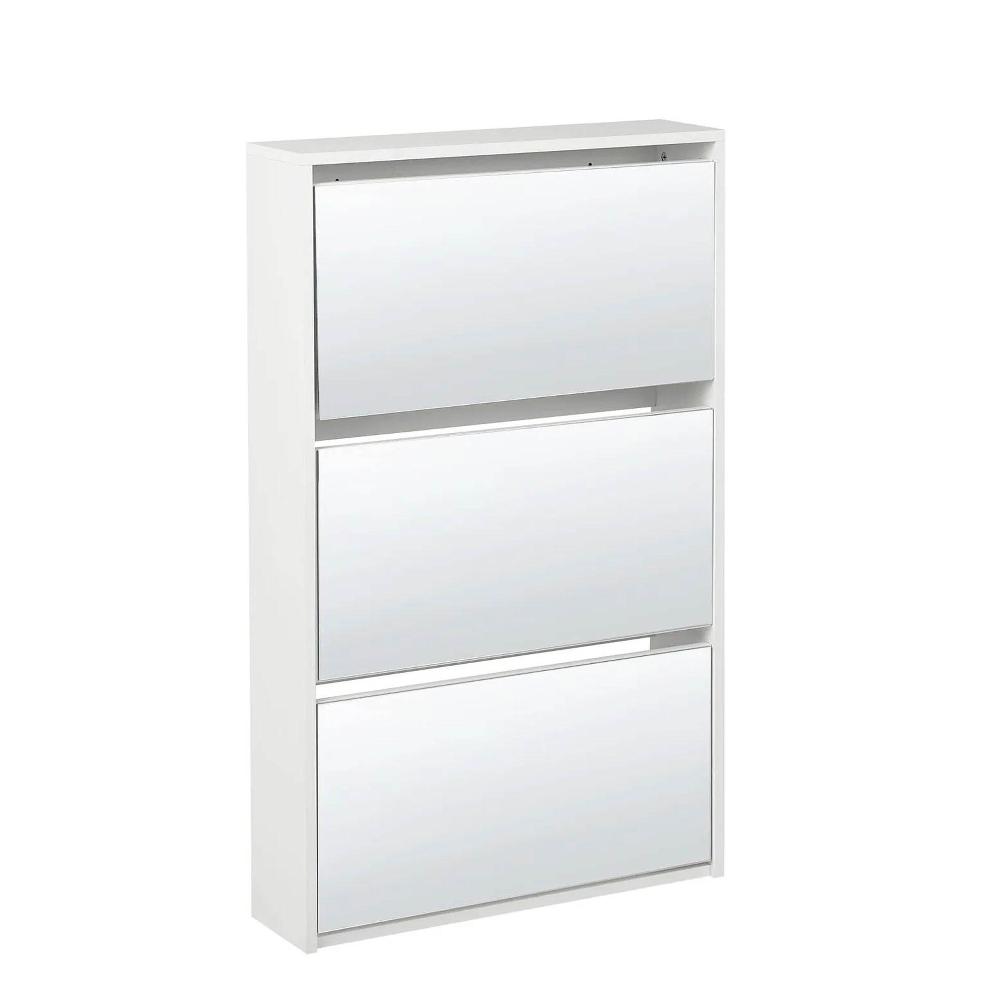 Mirrage - Mirror Shoe Cabinet - The Artment
