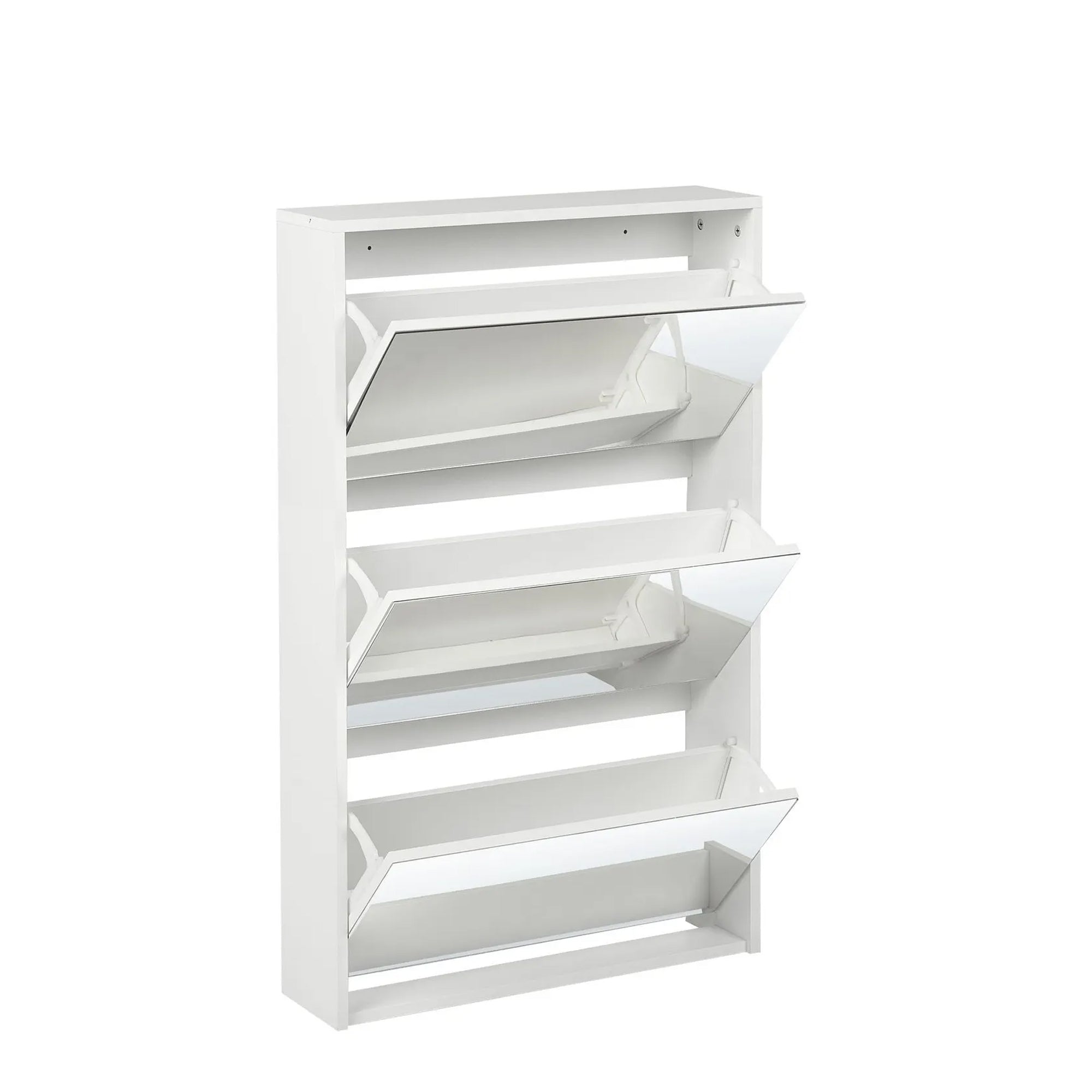 Mirrage - Mirror Shoe Cabinet - The Artment