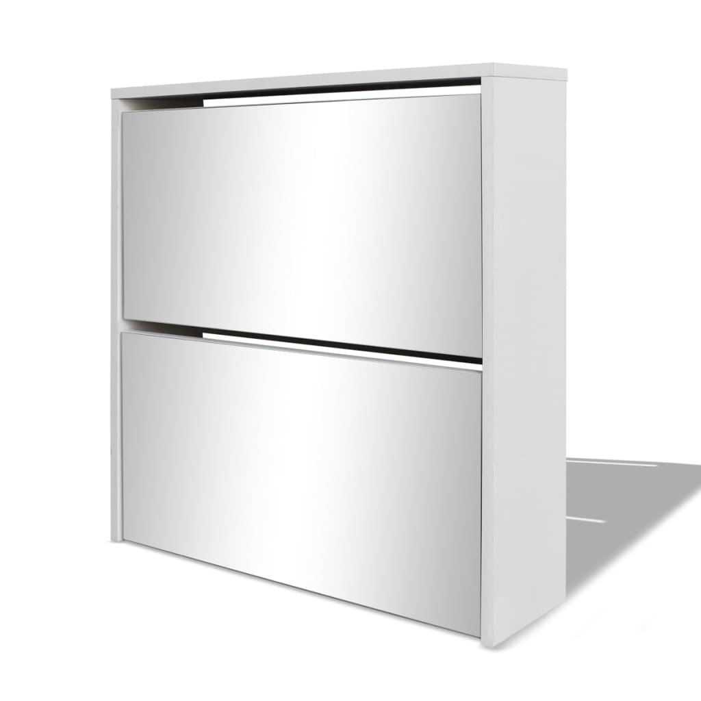 Mirrage - Mirror Shoe Cabinet - The Artment