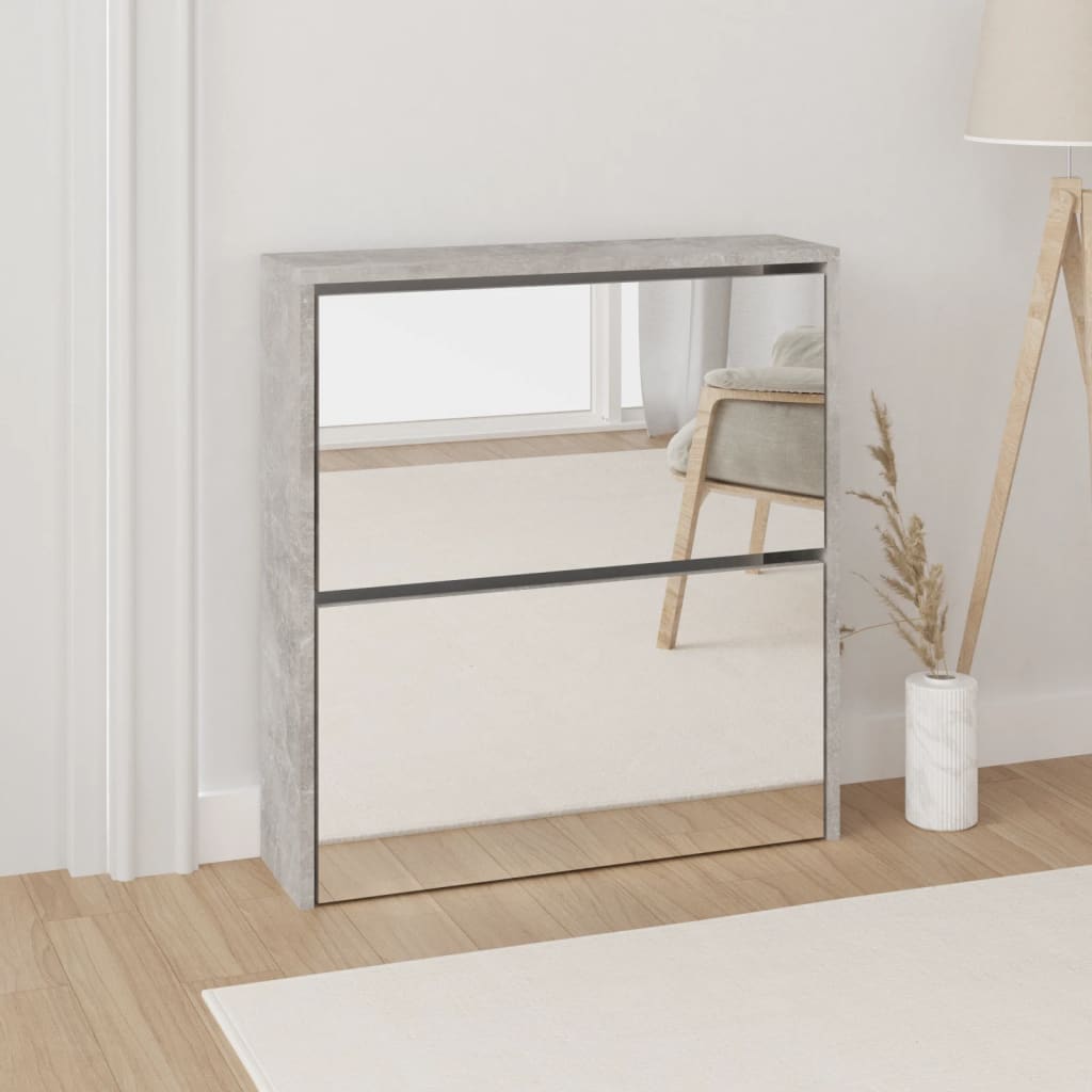 Mirrage - Mirror Shoe Cabinet - The Artment