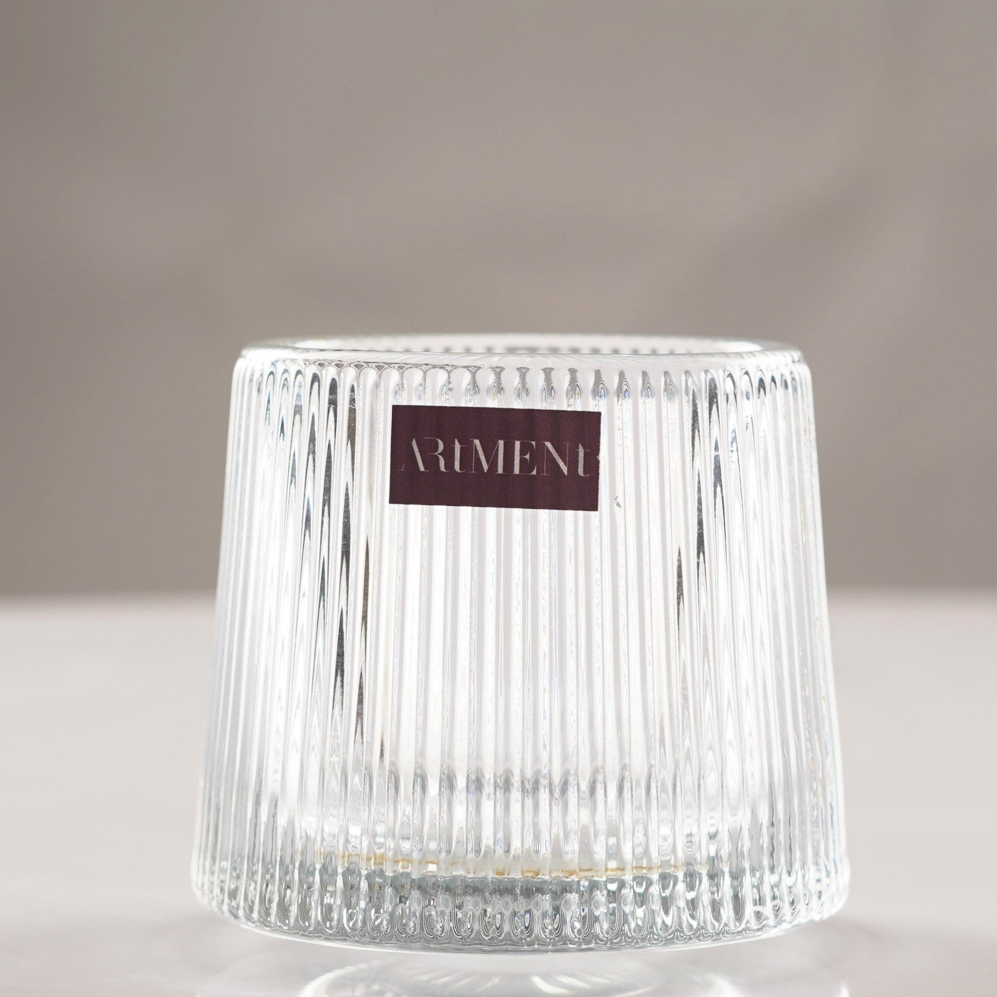 Modern Art Sparkling Spinny Drinking Glasses - The Artment