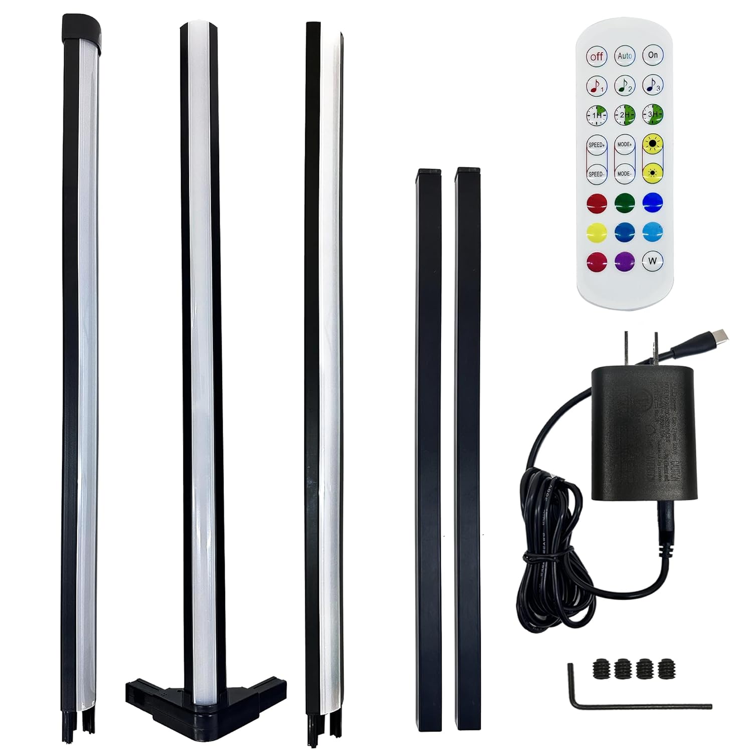 Modern Art Zenith Corner Floor Lamp - The Artment