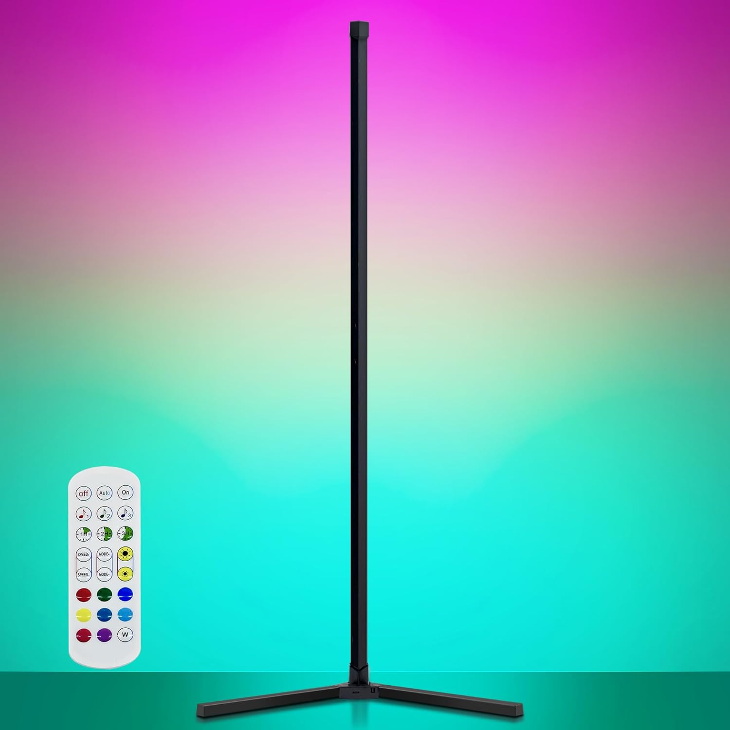 Modern Art Zenith Corner Floor Lamp - The Artment