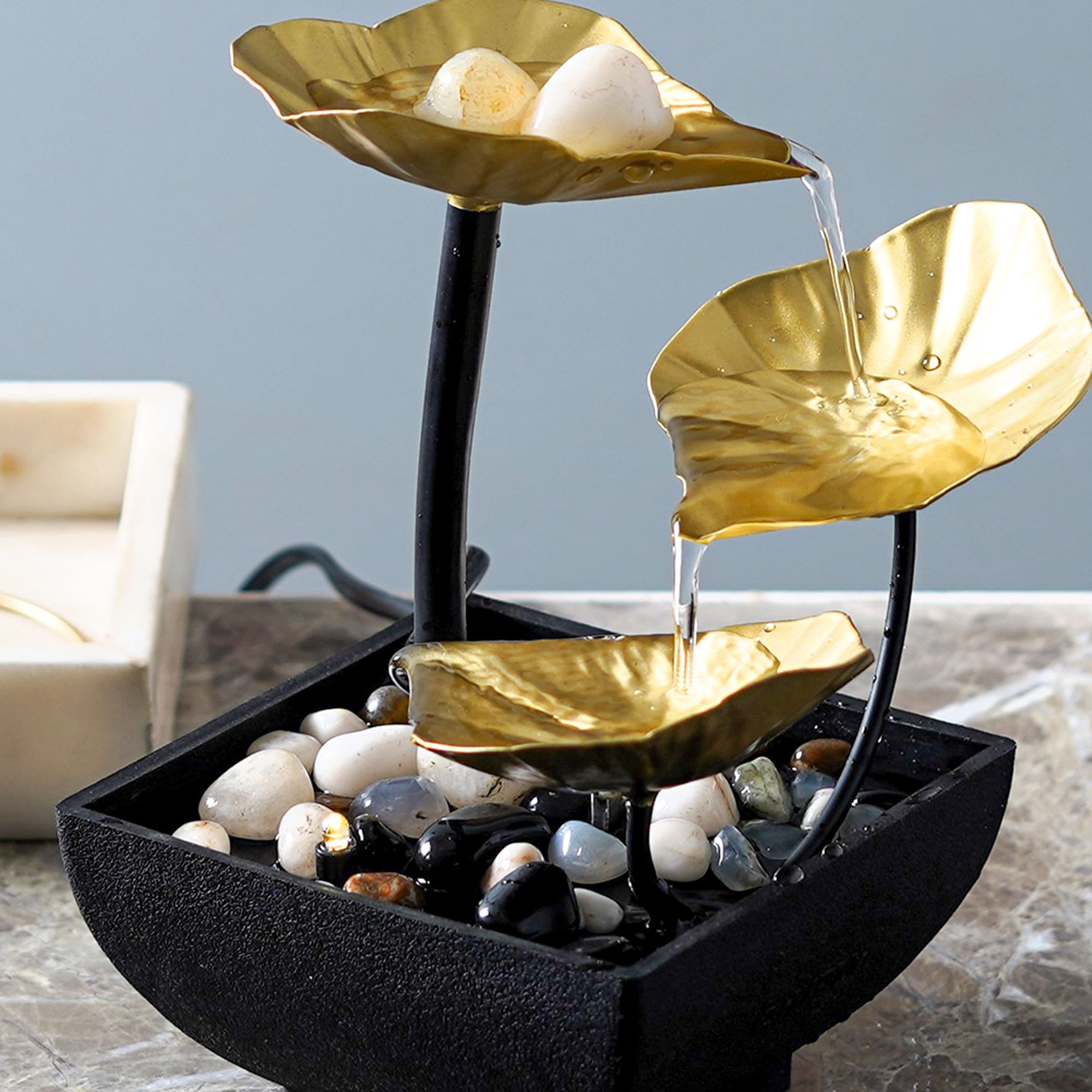 PetalCascade fountain - The Artment