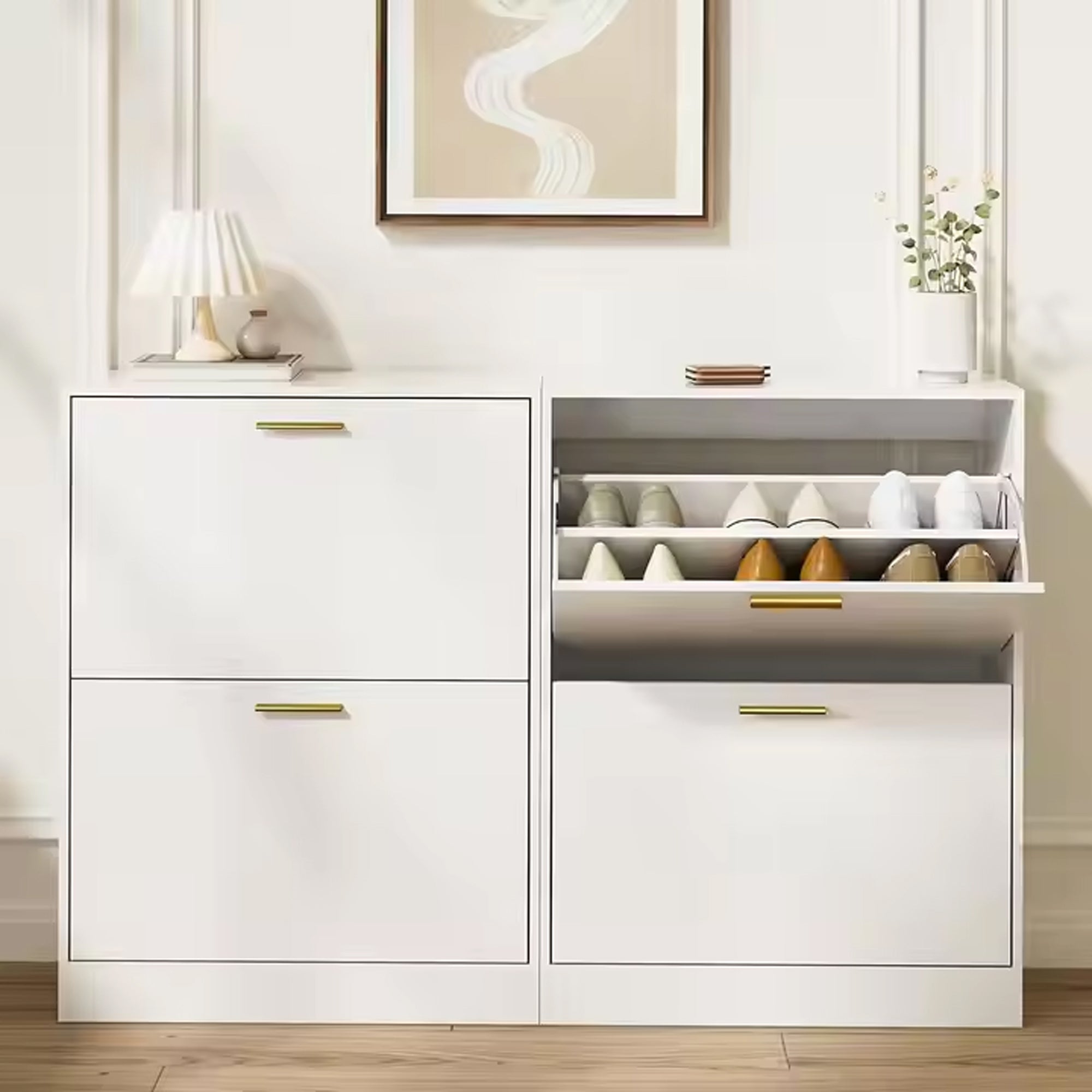 Quadra Shoe Organizer Cabinet - The Artment