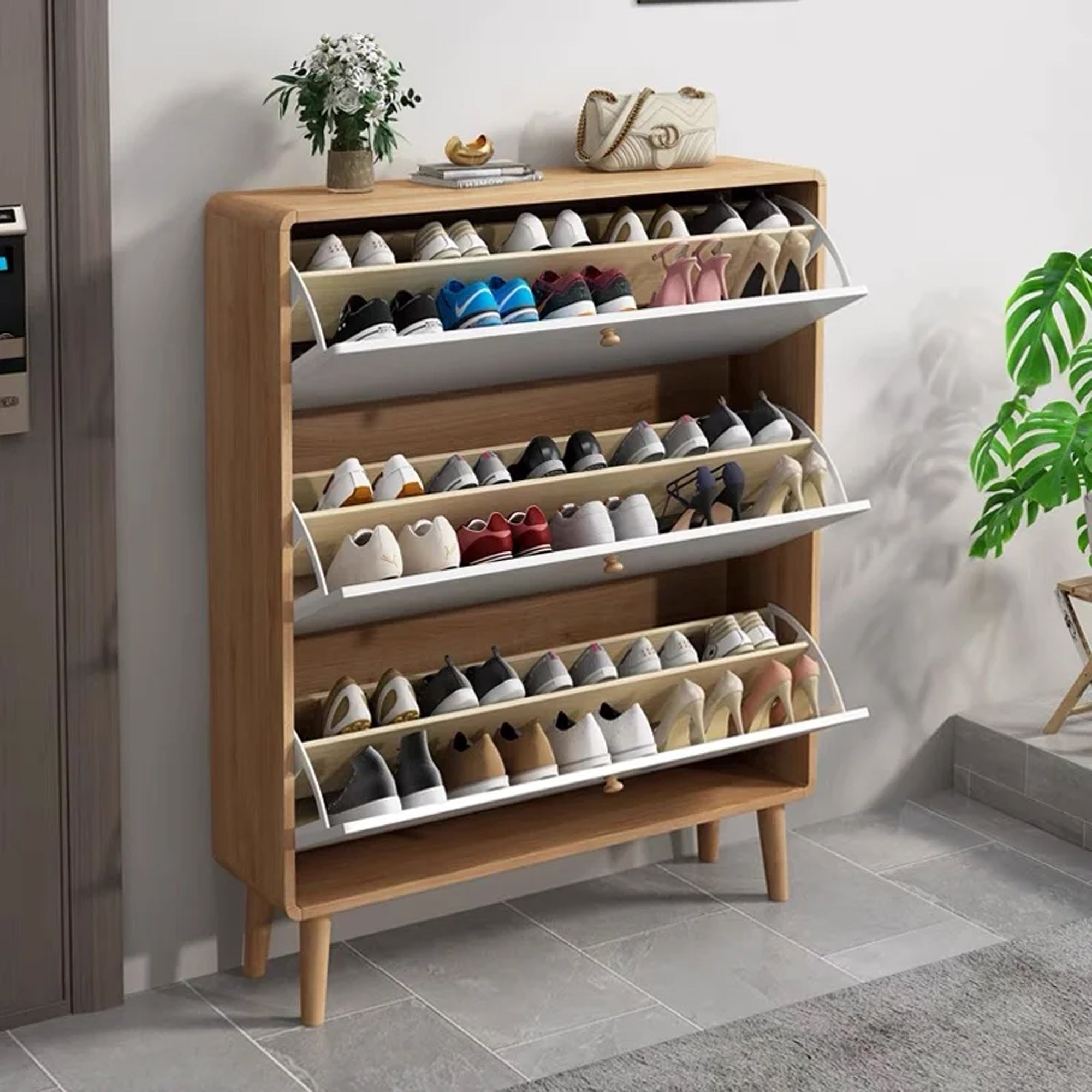 Sanctum Shoe Organizer Cabinet - The Artment