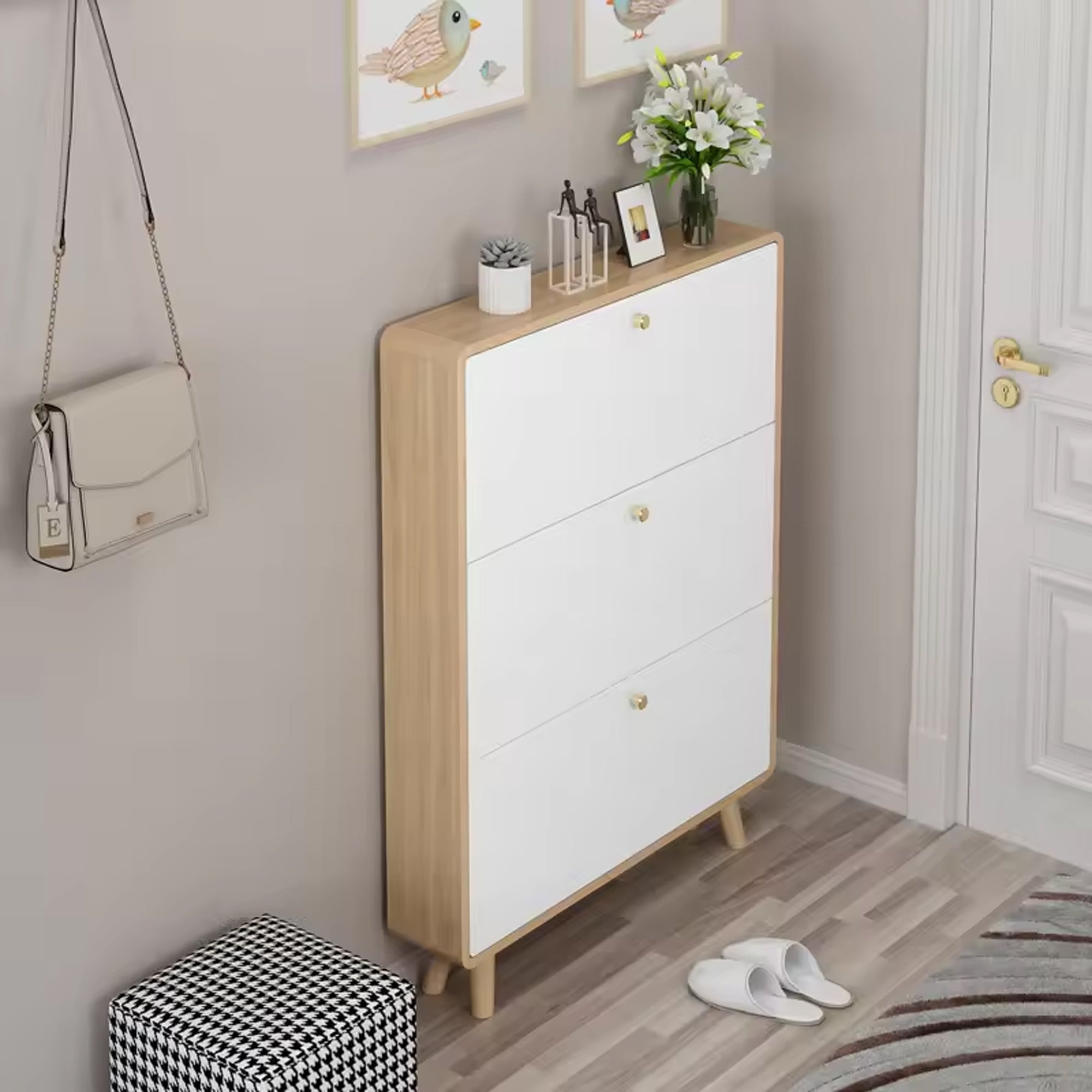 Sanctum Shoe Organizer Cabinet - The Artment