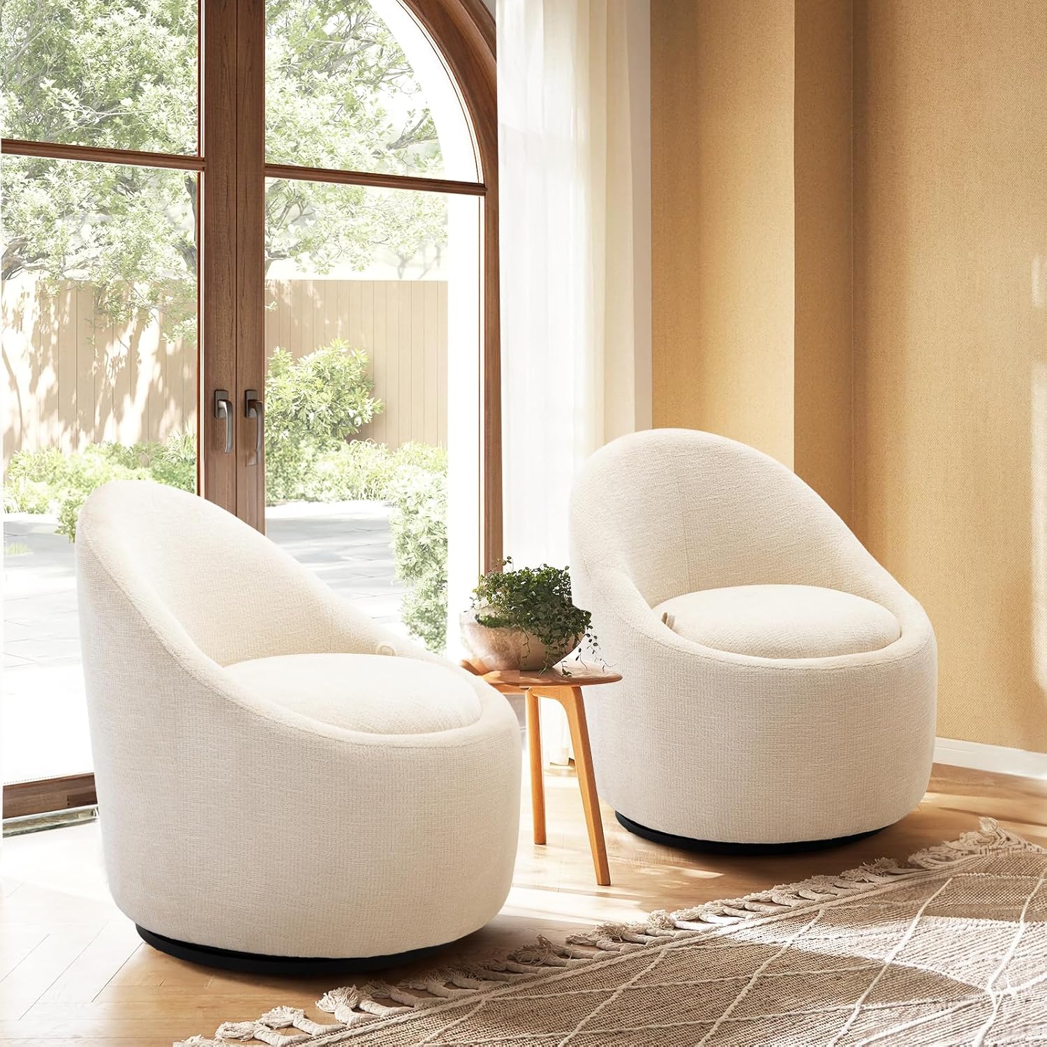 Snuggle Swivel Chair - The Artment
