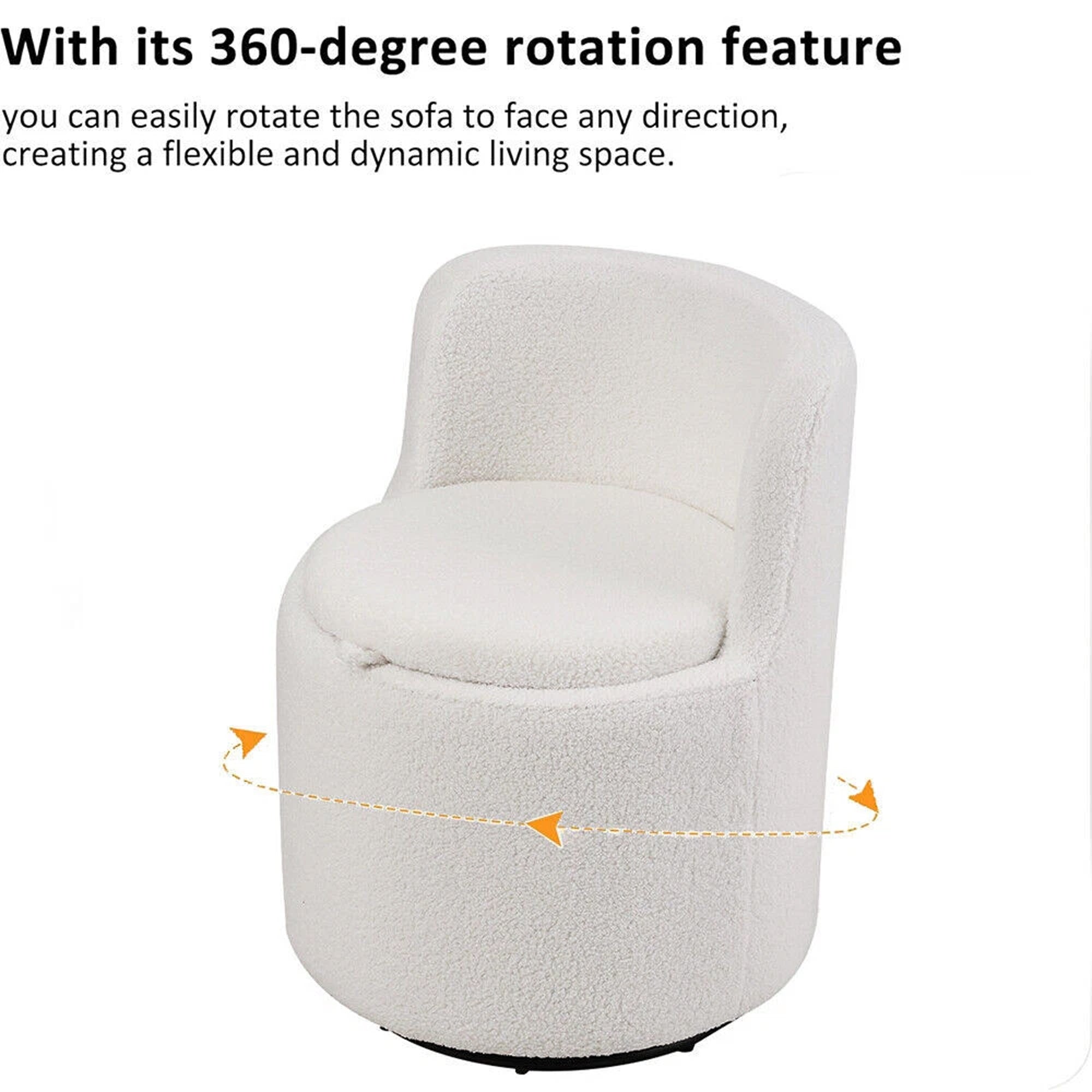Snuggle Swivel Chair - The Artment