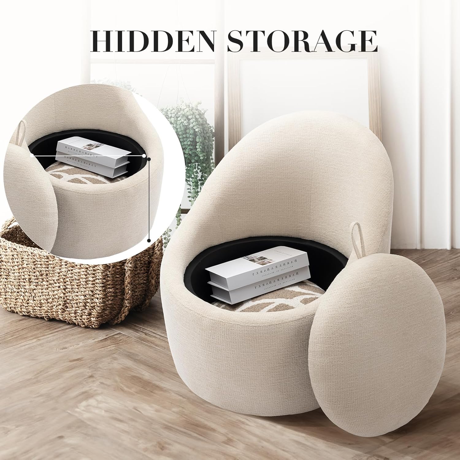 Snuggle Swivel Chair - The Artment