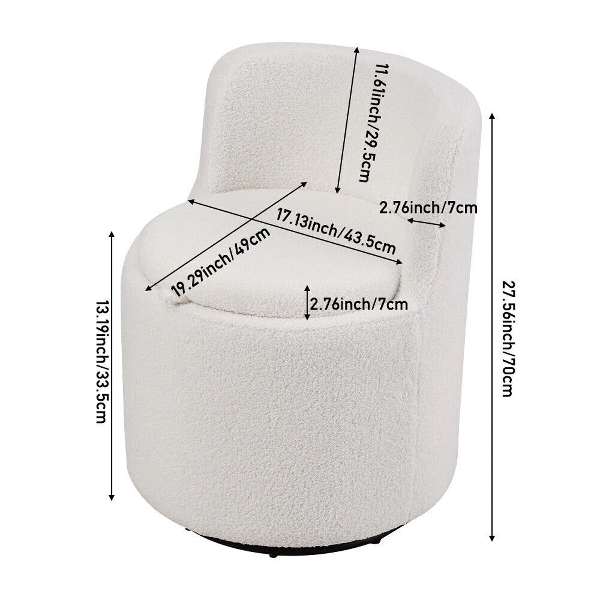 Snuggle Swivel Chair - The Artment
