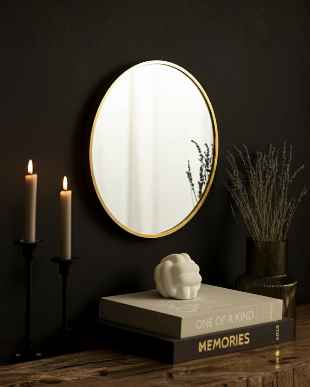 Orbit - Minimal High Definition Round Mirror