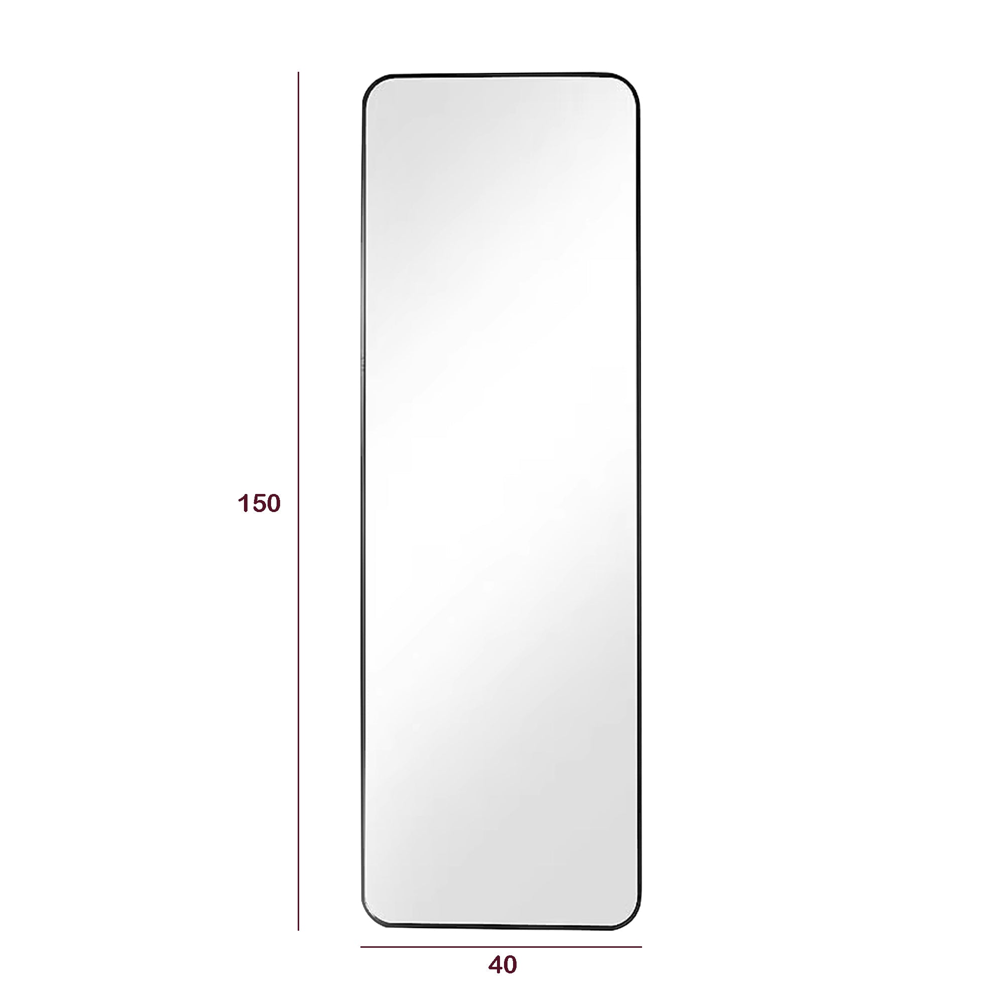 Vista Frame Floor Mirror - The Artment