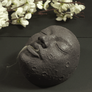 Resting Face Incense Holder